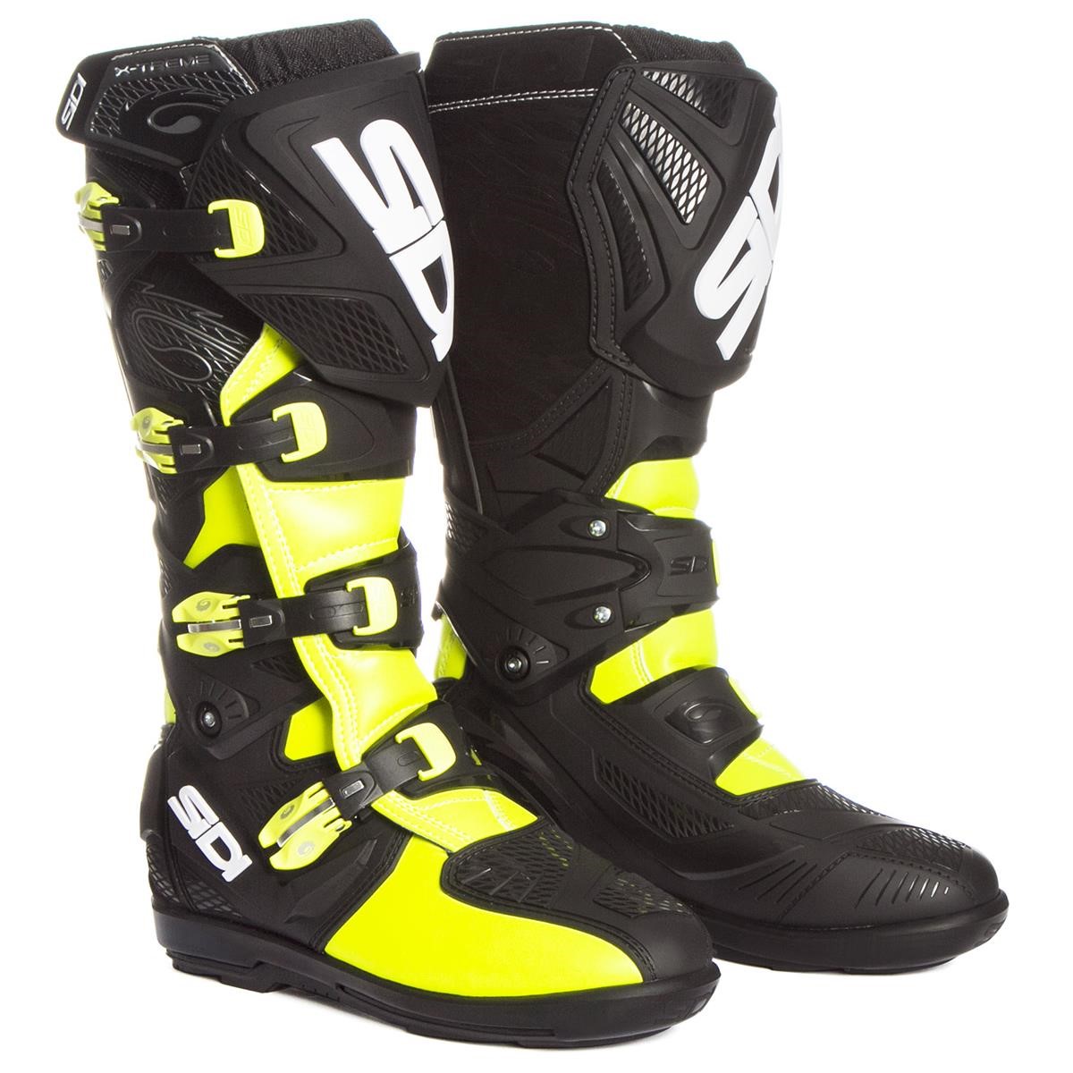 Sidi MX Boots X-3 SRS Yellow Fluo/Black