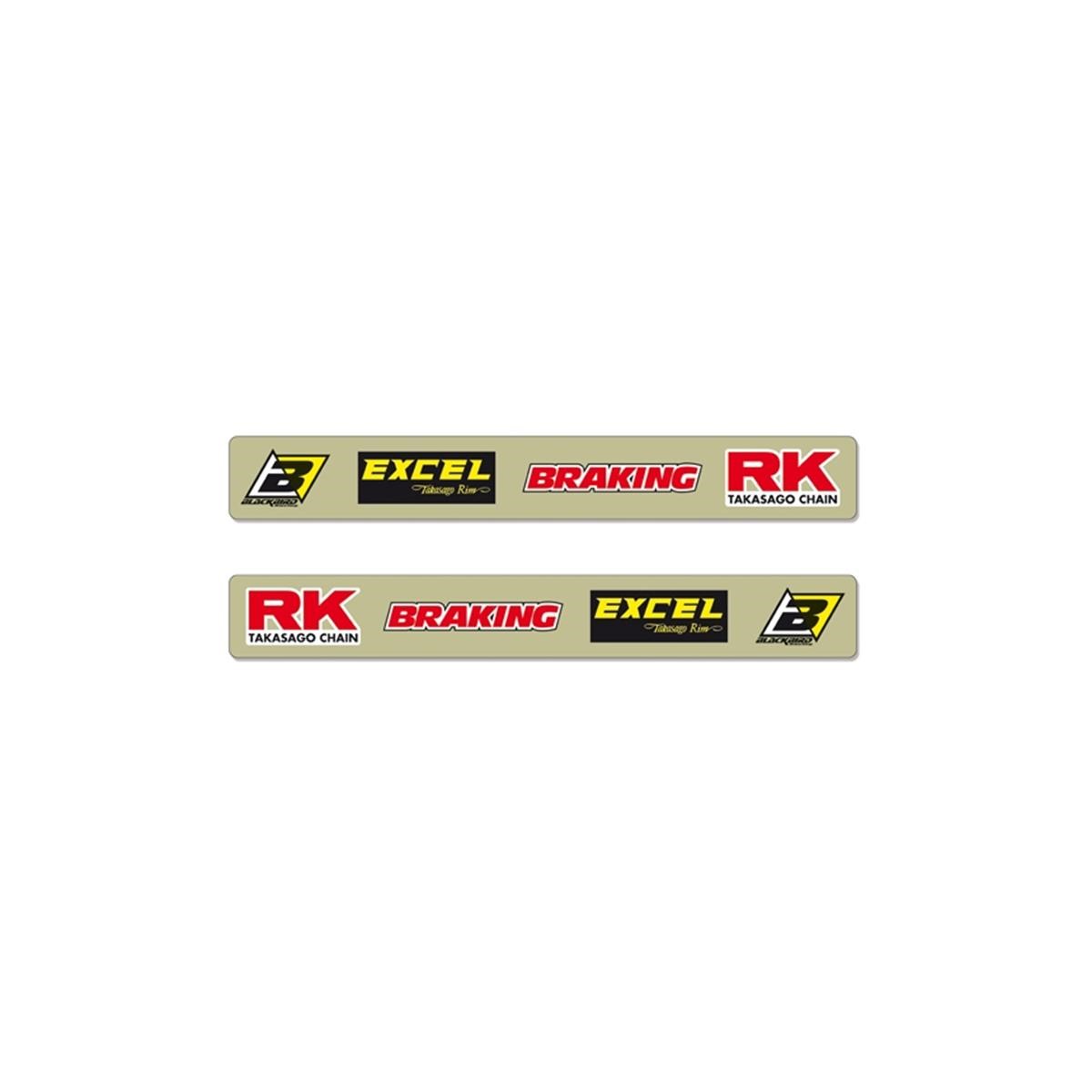 Blackbird Racing Swingarm Stickers  Suzuki RM 125/250, RMZ 250/450