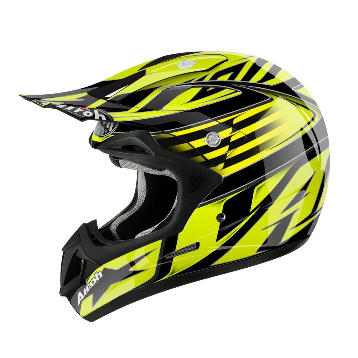 Airoh MX Helmet Jumper Assault - Yellow Gloss