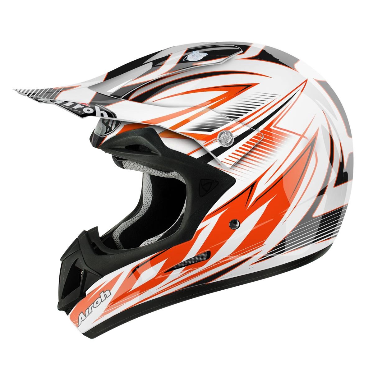 Airoh MX Helmet Jumper Sting - Orange Gloss