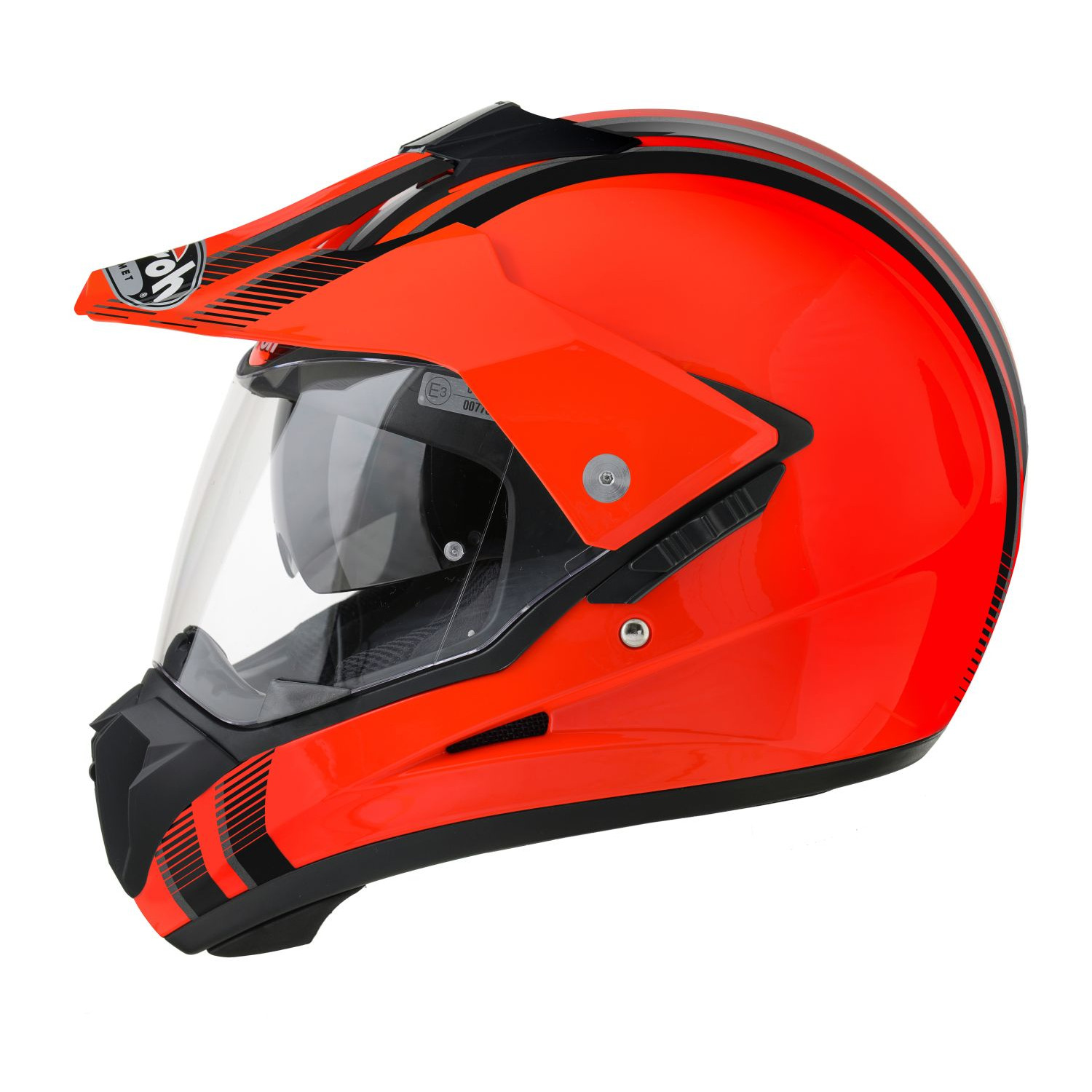 Airoh MX Helmet S5 Line - Orange Gloss