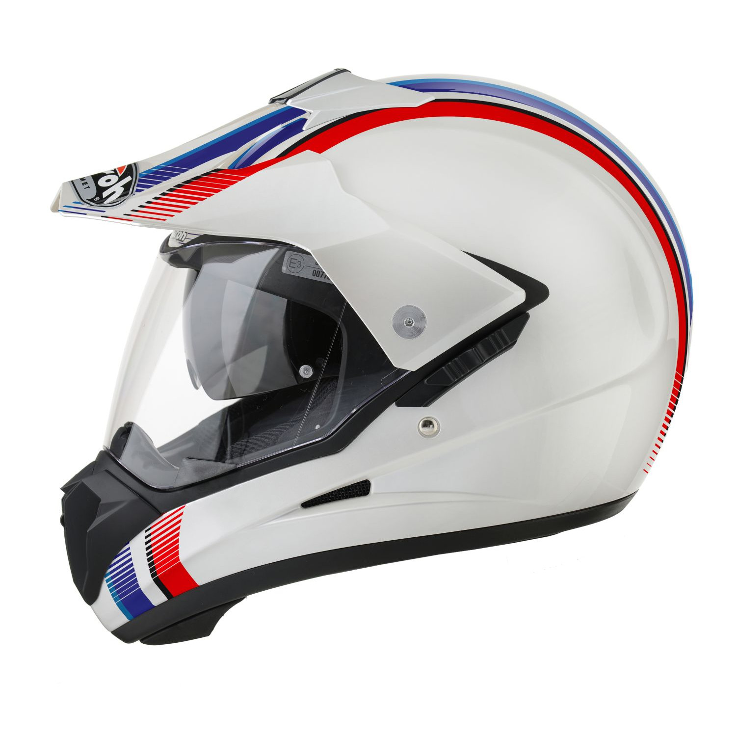 Airoh MX Helmet S5 Line - White Gloss