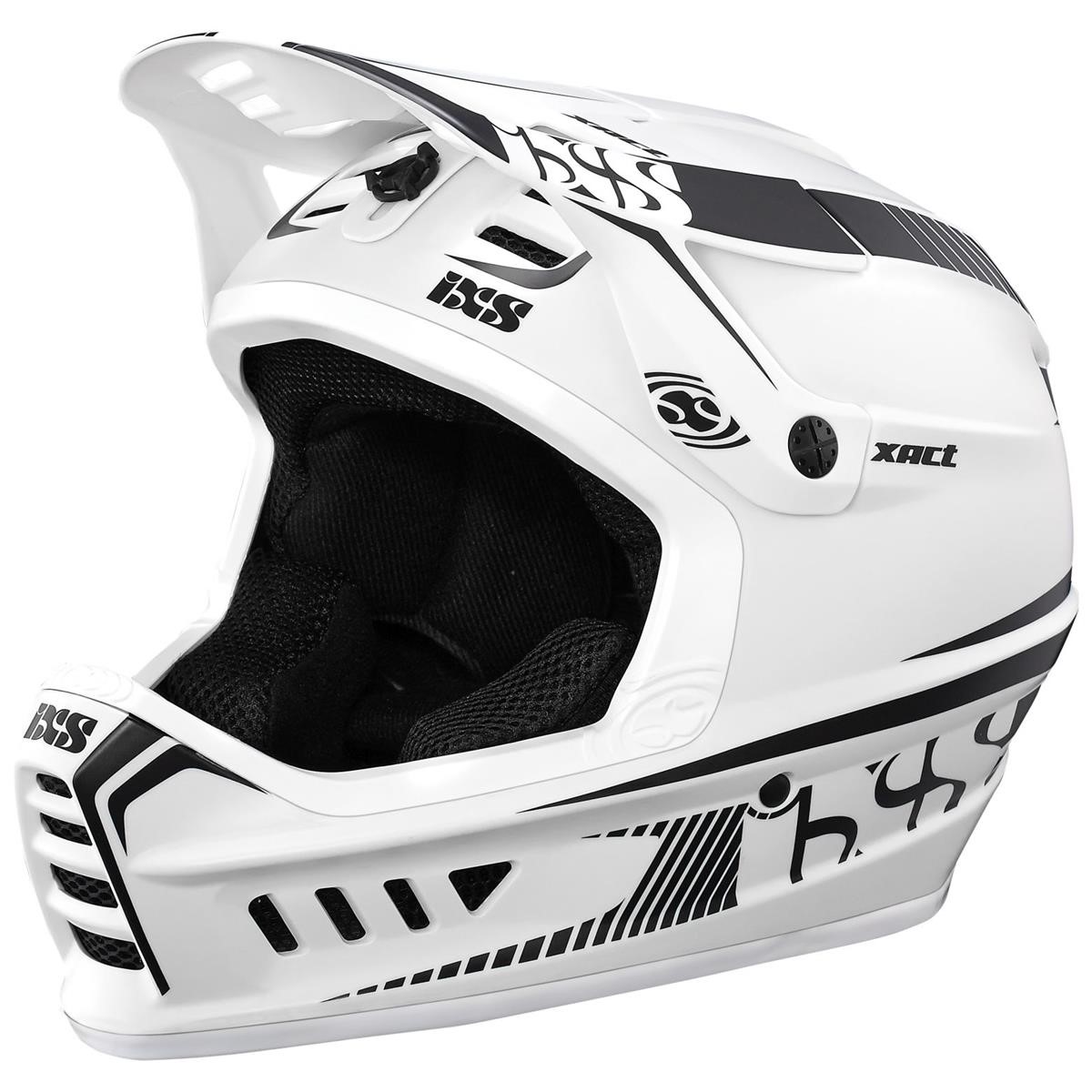 IXS Downhill-MTB Helm Xact Weiß/Schwarz
