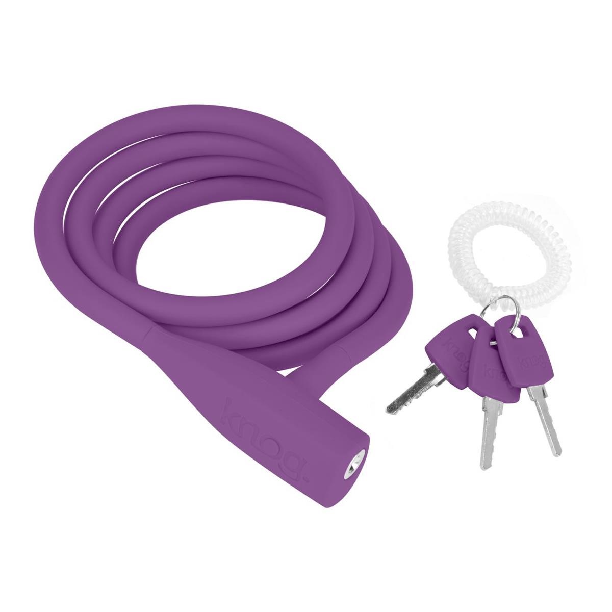 Knog Cable Lock Party Coil Grape