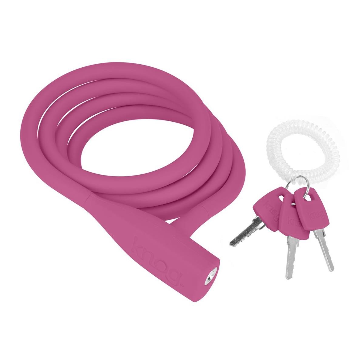 Knog Cable Lock Party Coil Rose