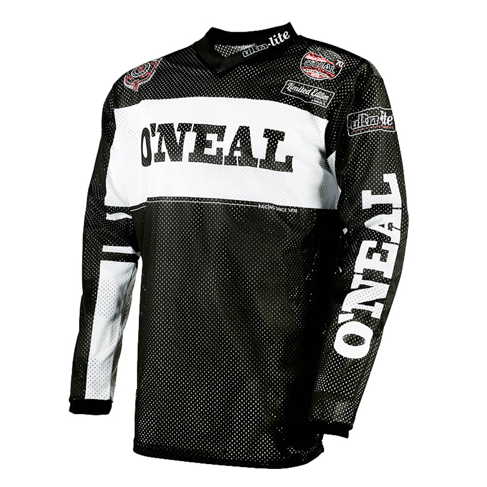 O'Neal Jersey Ultra Lite 75 Schwarz/Weiß