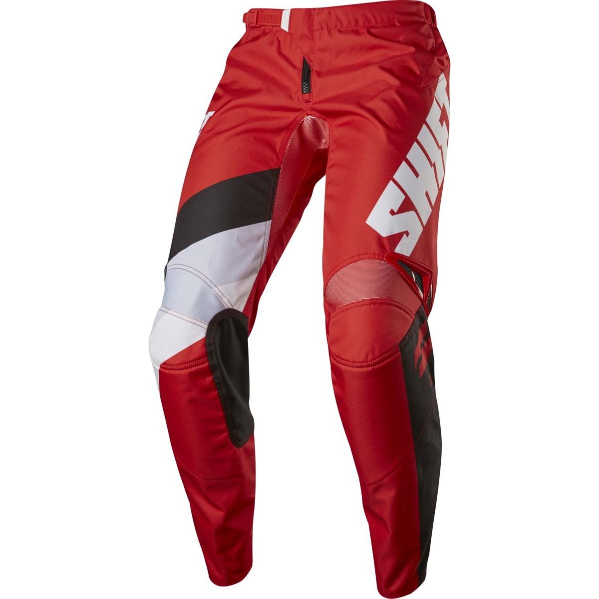 Shift Pantalon MX Whit3 Red - Tarmac