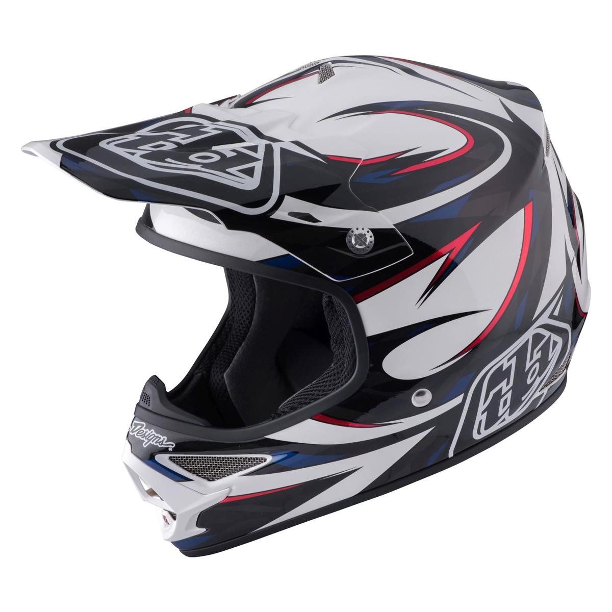 Troy Lee Designs Motocross-Helm Air Vortex - Weiß