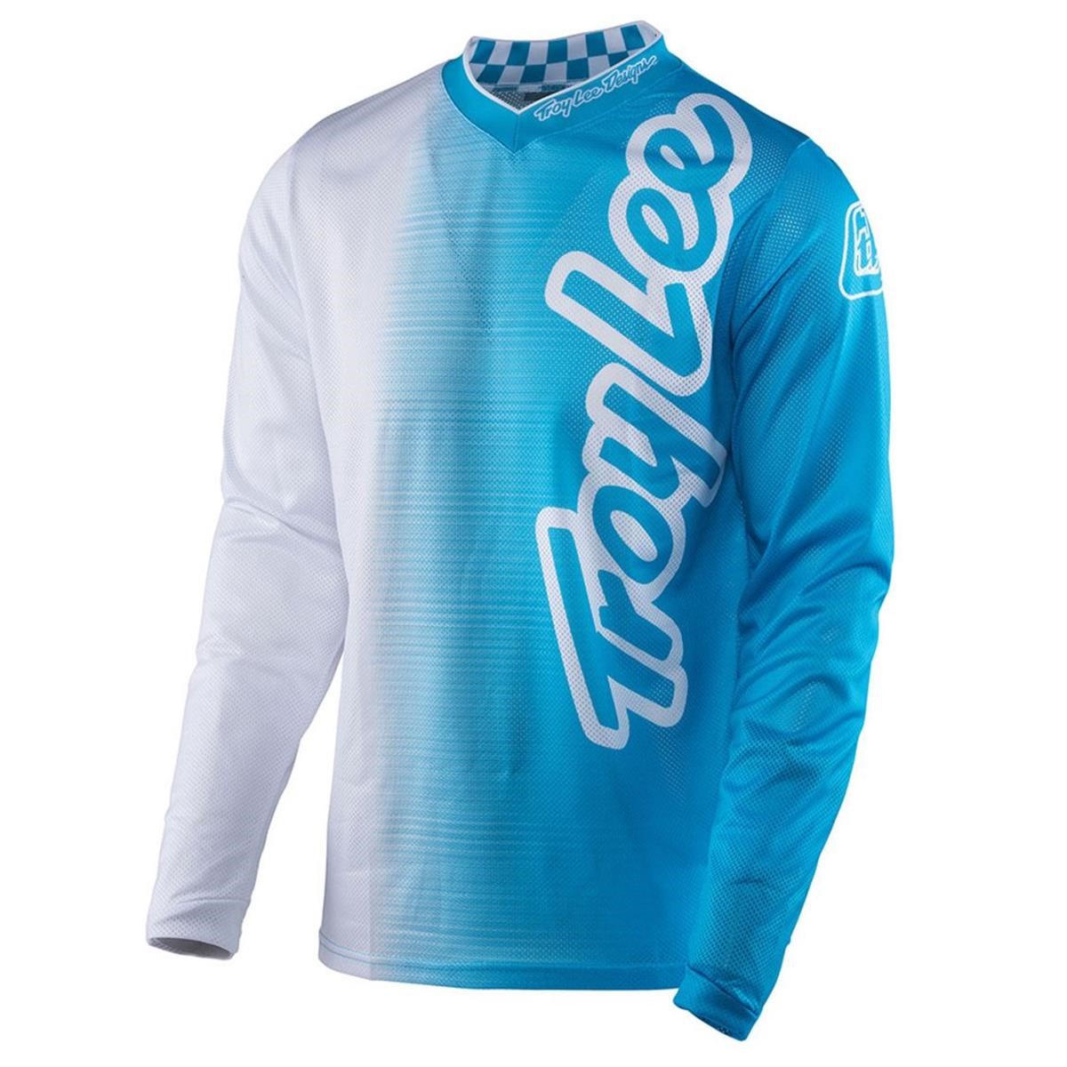 Troy Lee Designs Maillot MX GP Air 50/50 - White/Blue