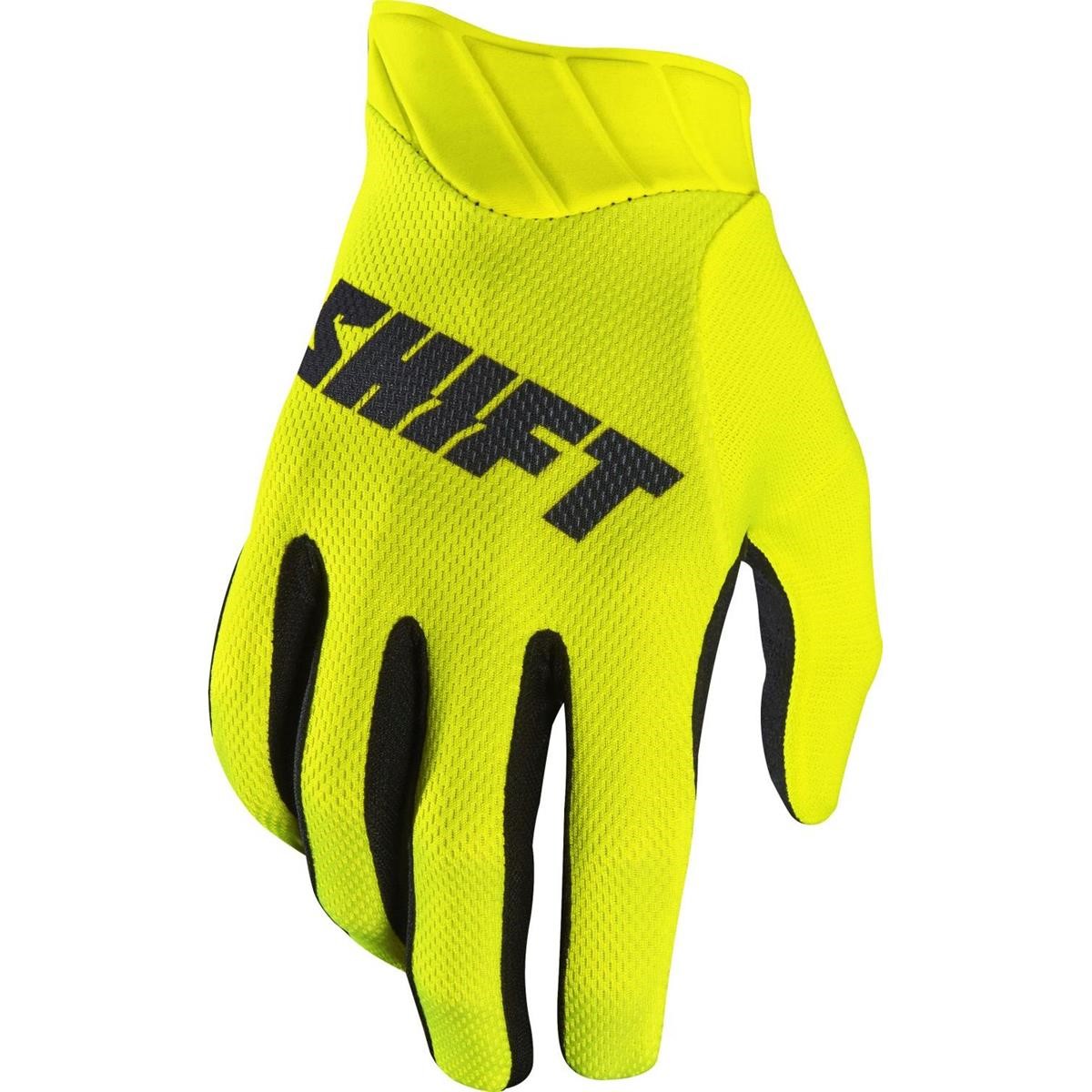 Shift Gloves 3lack Air Flo Yellow