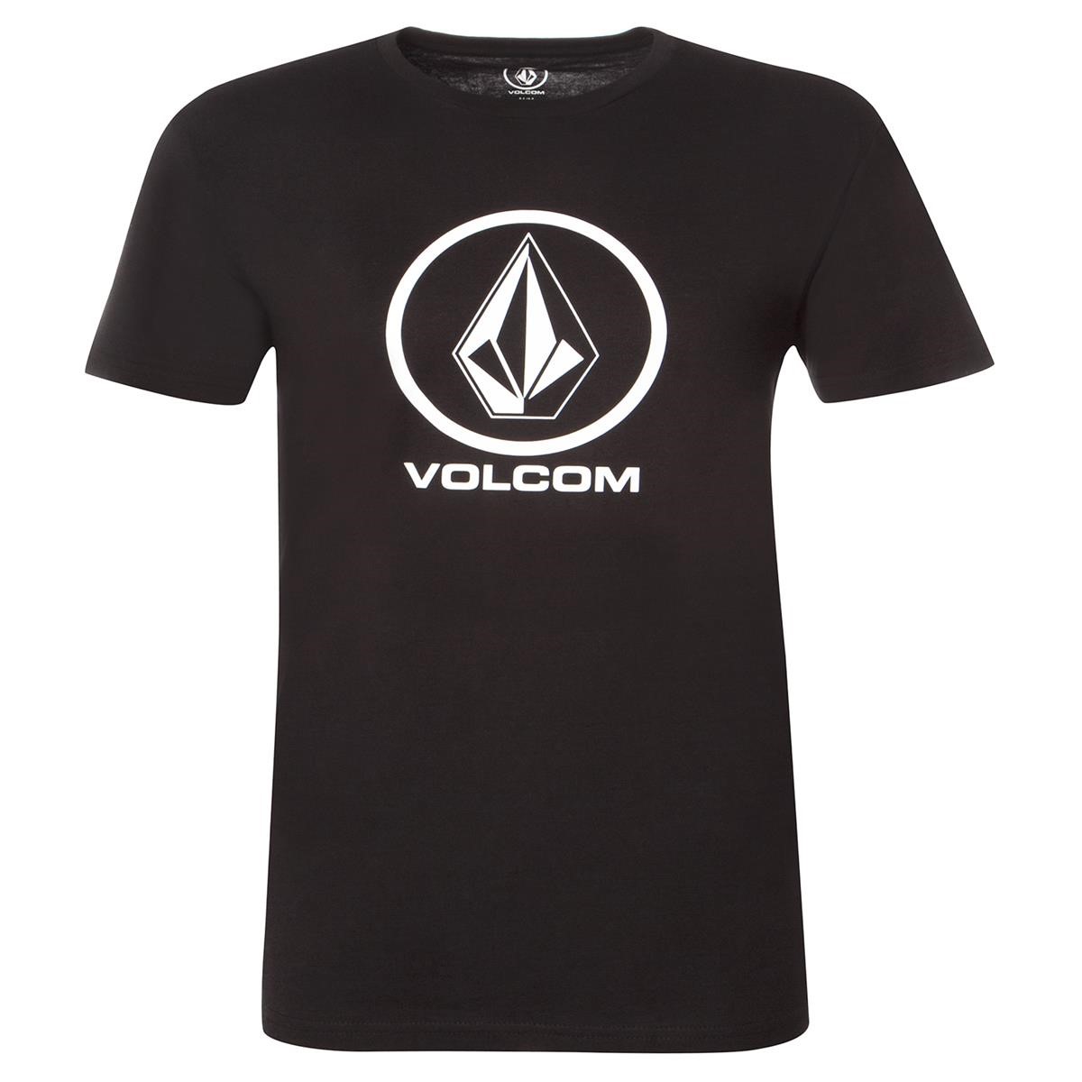 Volcom T-Shirt Circle Stone Schwarz