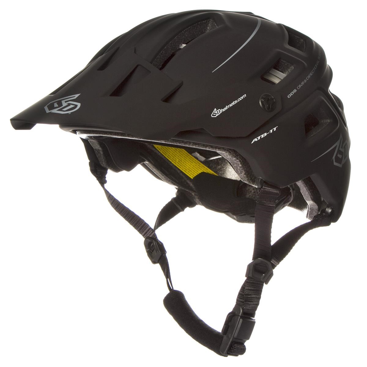 6D Enduro MTB Helmet ATB-1T Black Matte