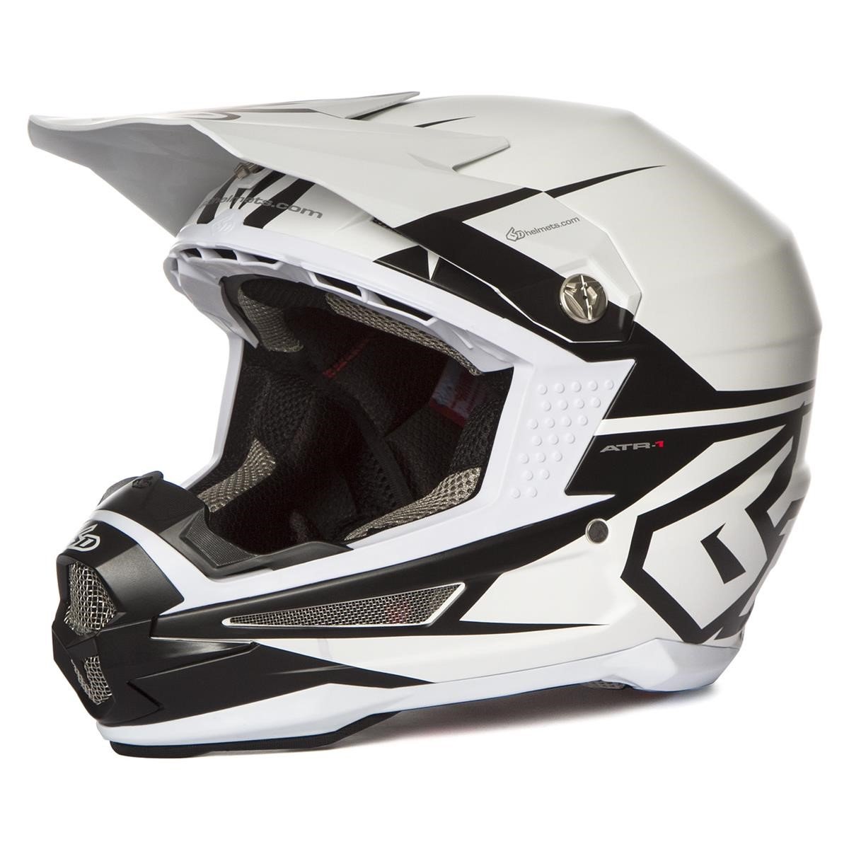 6D Motocross-Helm ATR-1 S2 - Matt Weiß