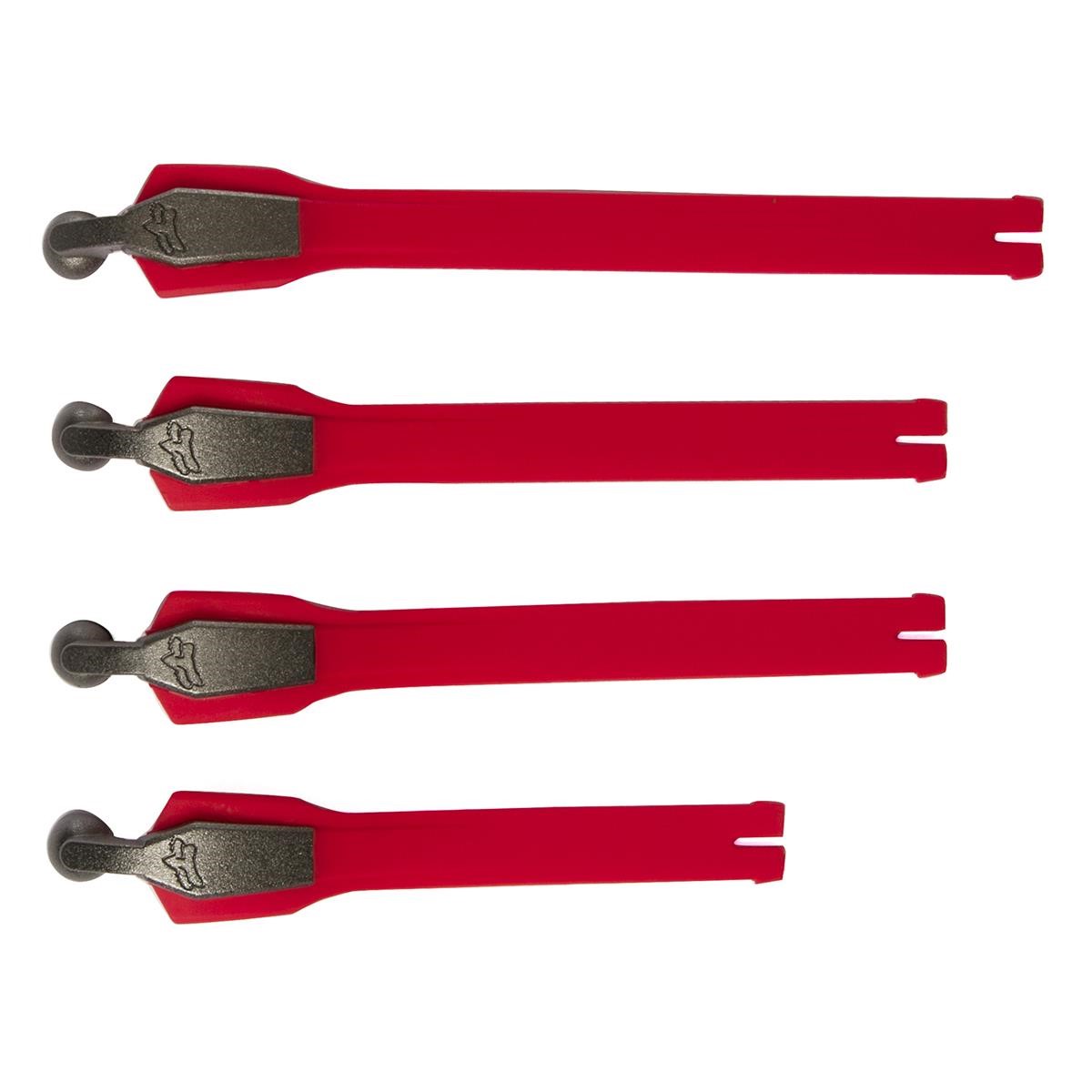 Fox Replacement Ratchet Strap Kit Instinct Red/White