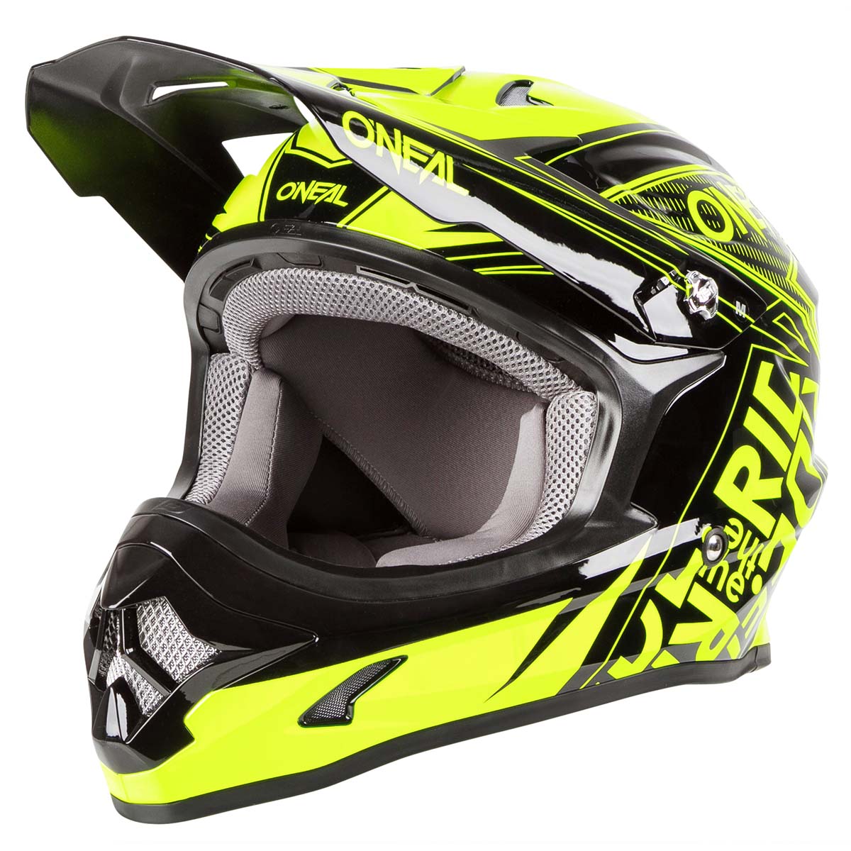 O'Neal Casque MX 3Series Fuel Neon Yellow