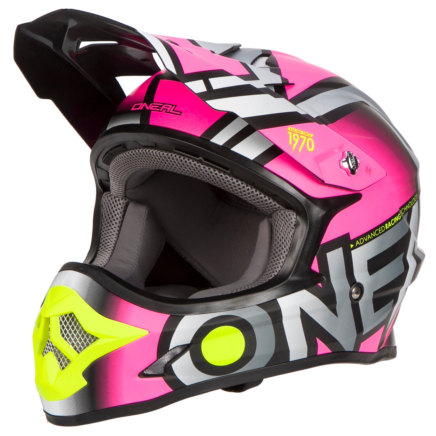 O'Neal Motocross-Helm 3SRS Radium Pink