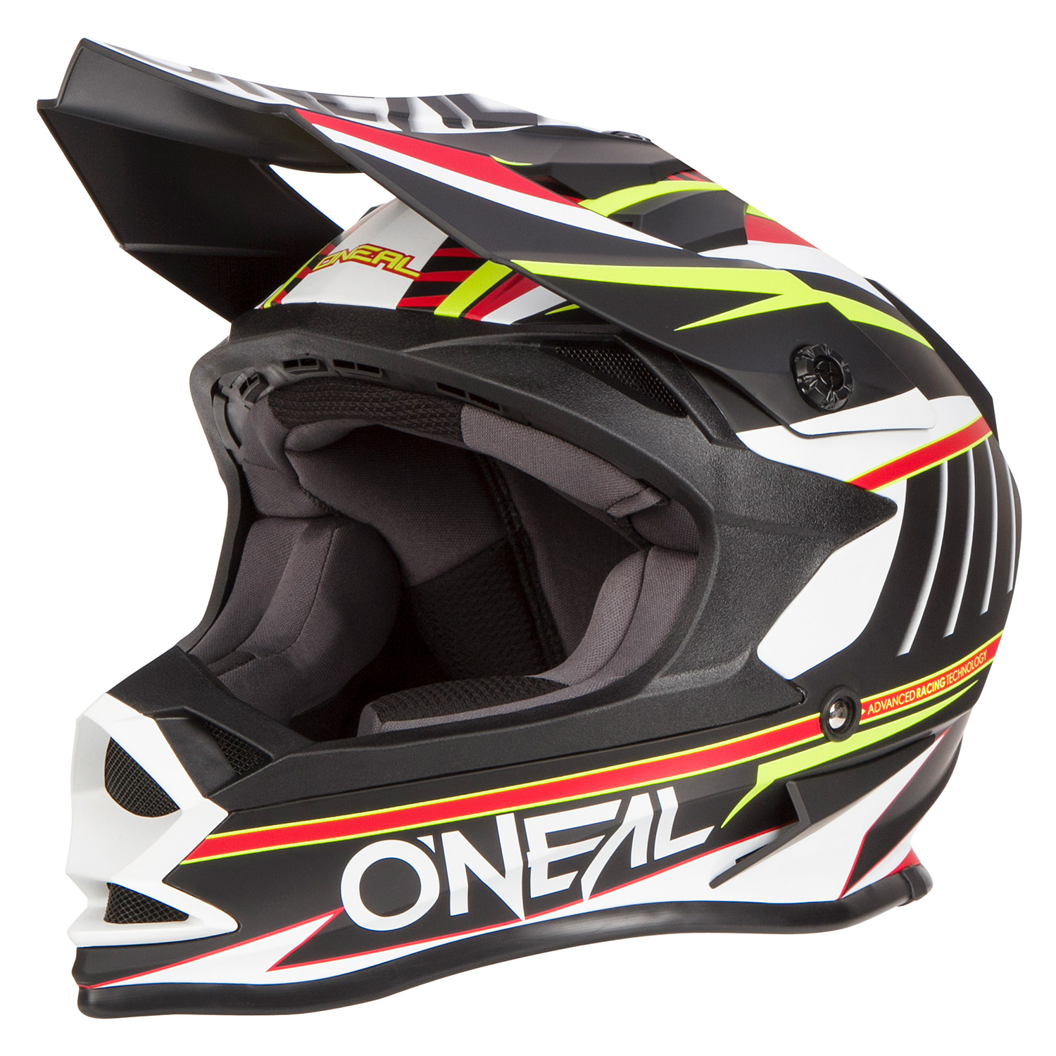 O'Neal Casque MX 7SRS Evo Chaser Blanc