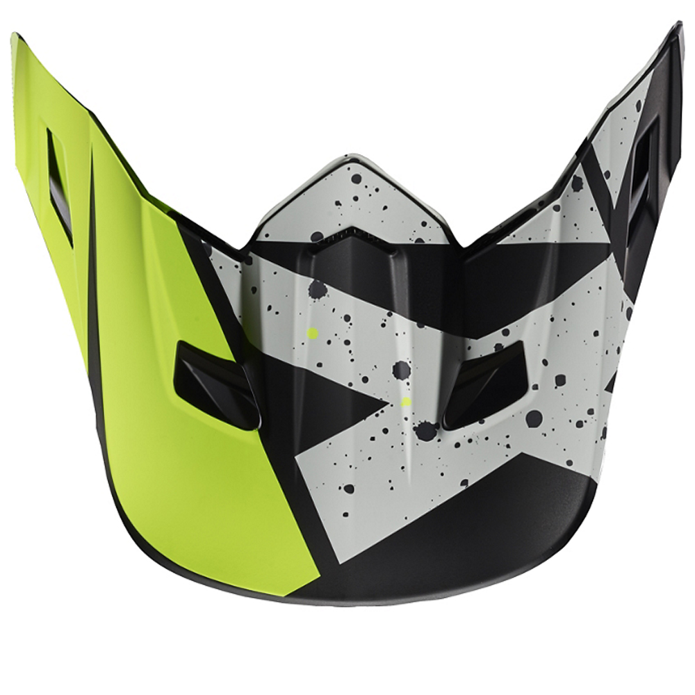 Fox Helmet Visor V2 Nirv Grey/Yellow