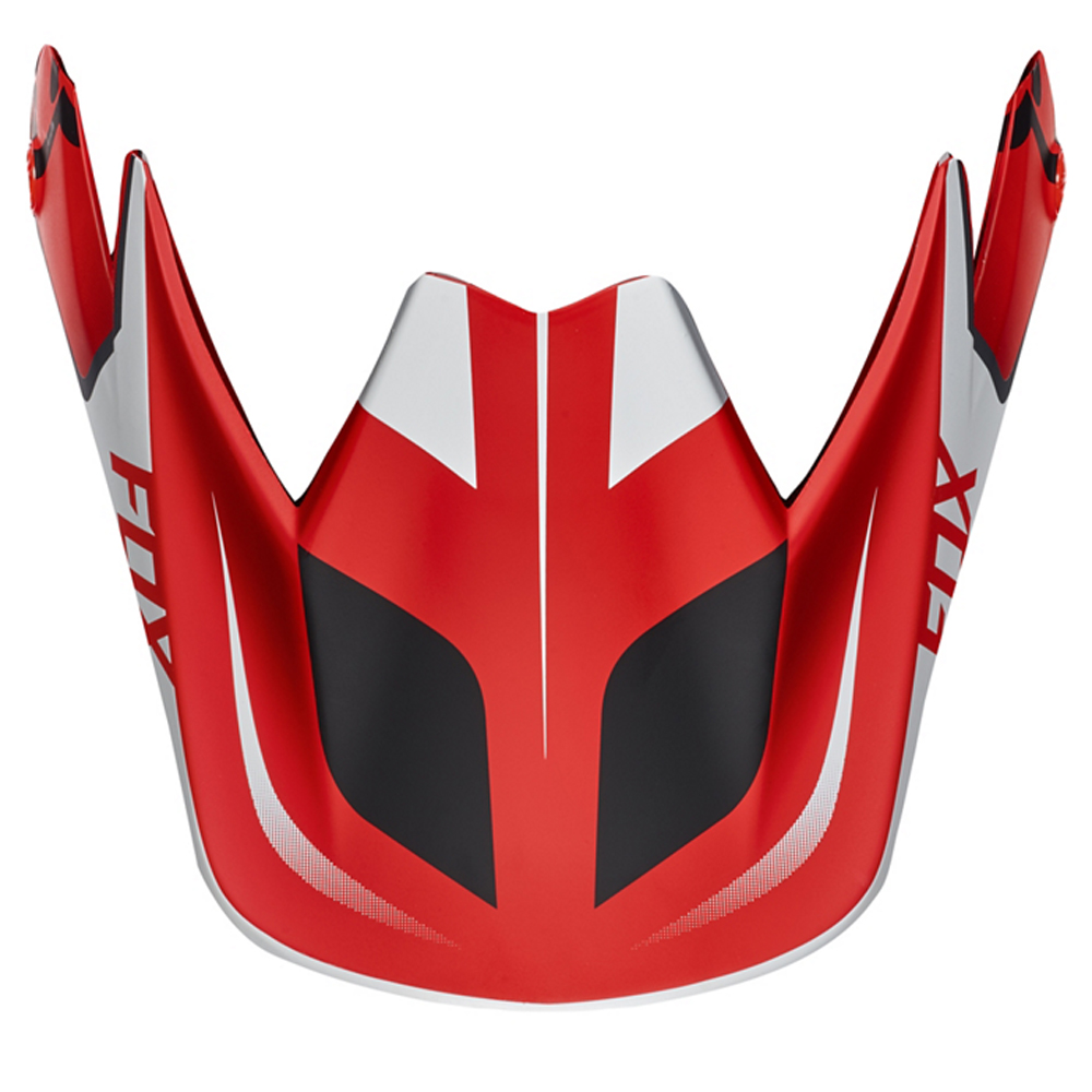 Fox Helmet Visor V2 Nirv Red/White