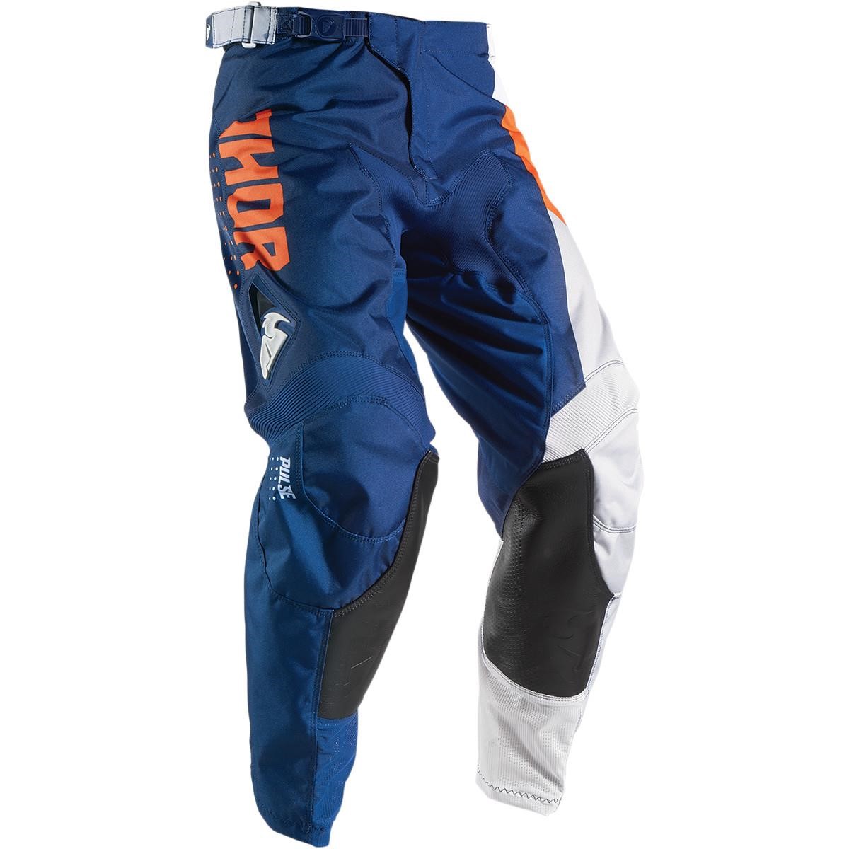 Thor Pantaloni MX Pulse Aktiv Navy/Orange/White