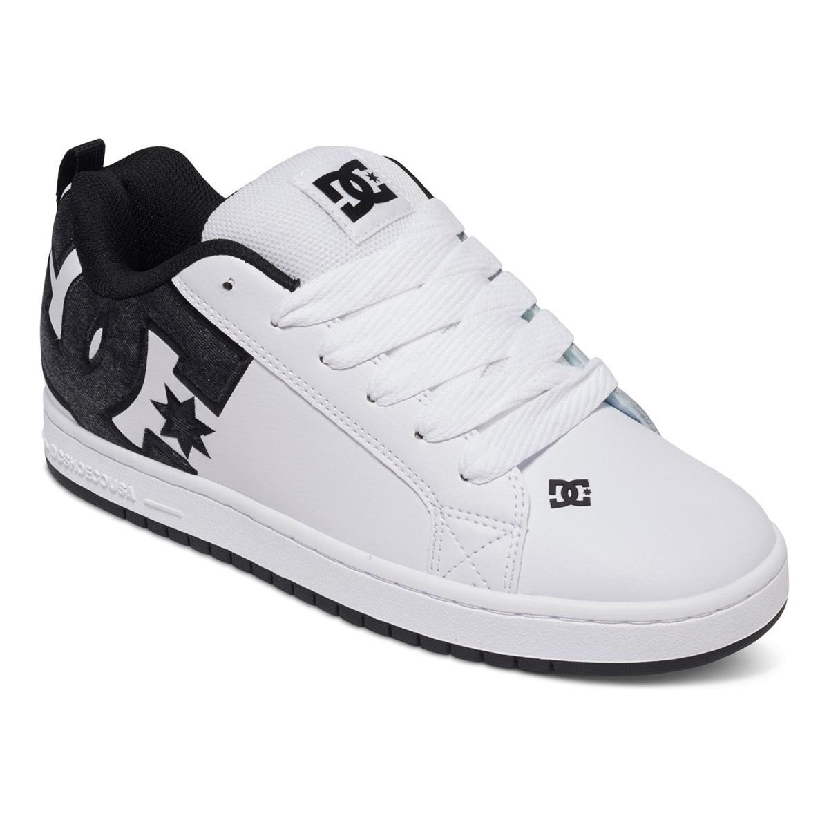 DC Chaussures Court Graffik SE White/Grey/Black