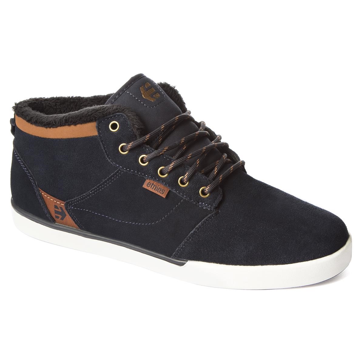 Etnies Shoes Jefferson Mid Navy/Brown/White
