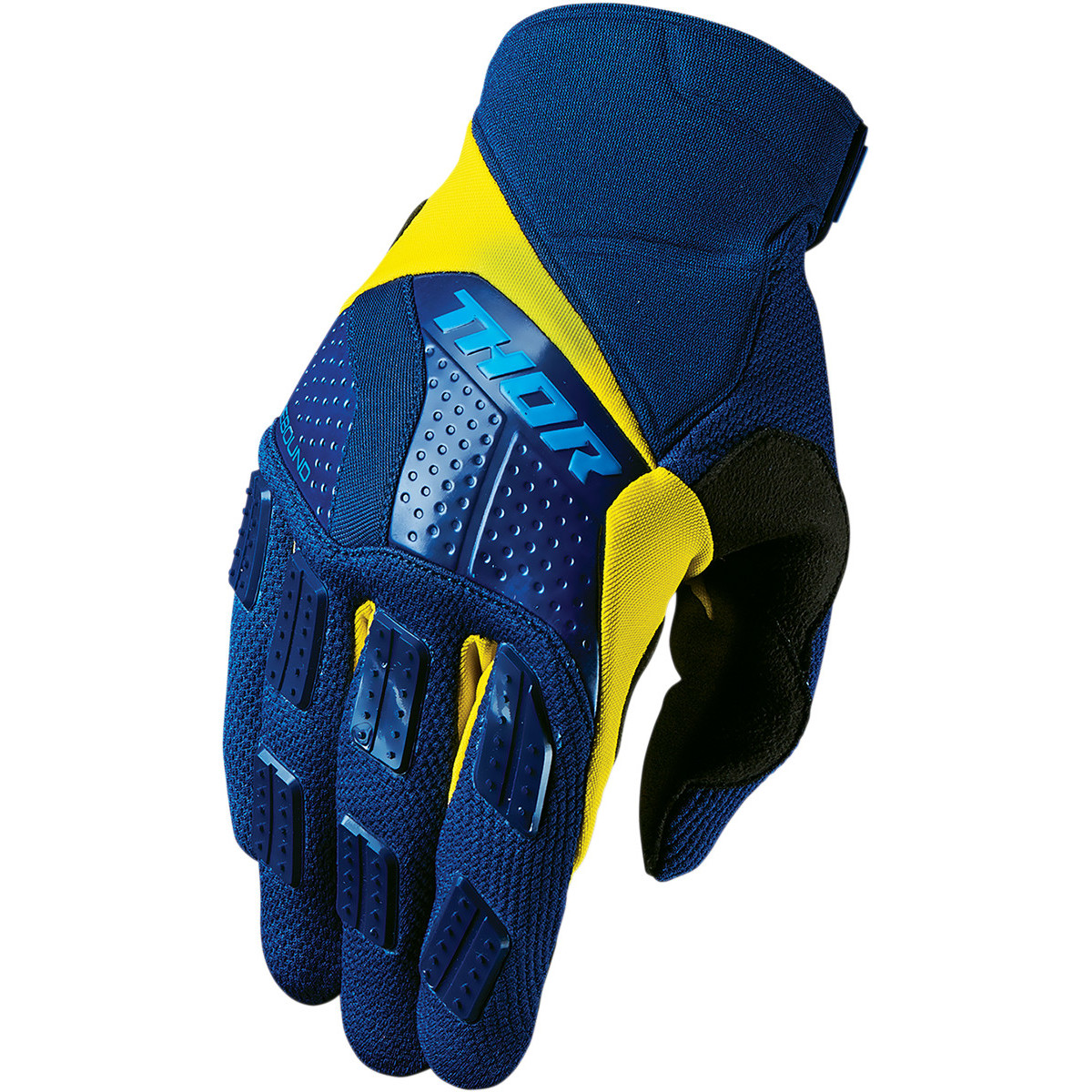 Thor Gloves Rebound Navy/Yellow