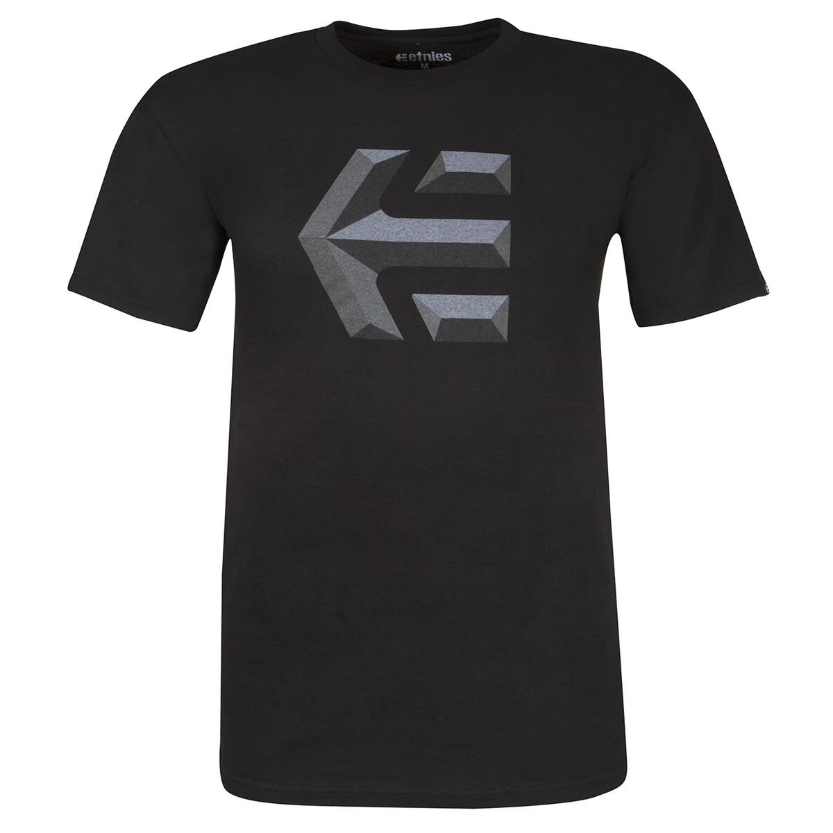 Etnies T-Shirt Mod Icon Schwarz/Schwarz