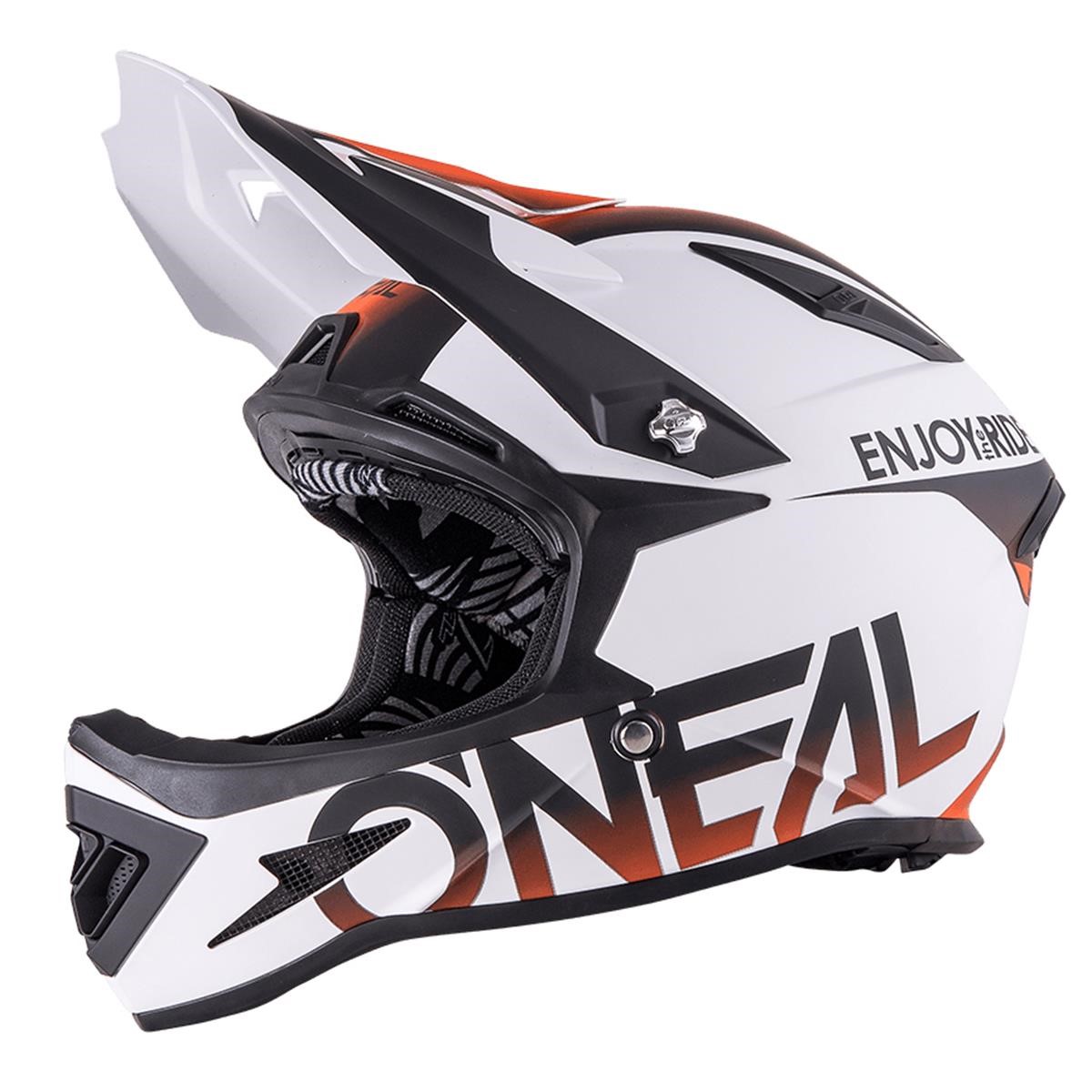 O'Neal Downhill MTB Helmet Warp Fidlock Blocker - Orange