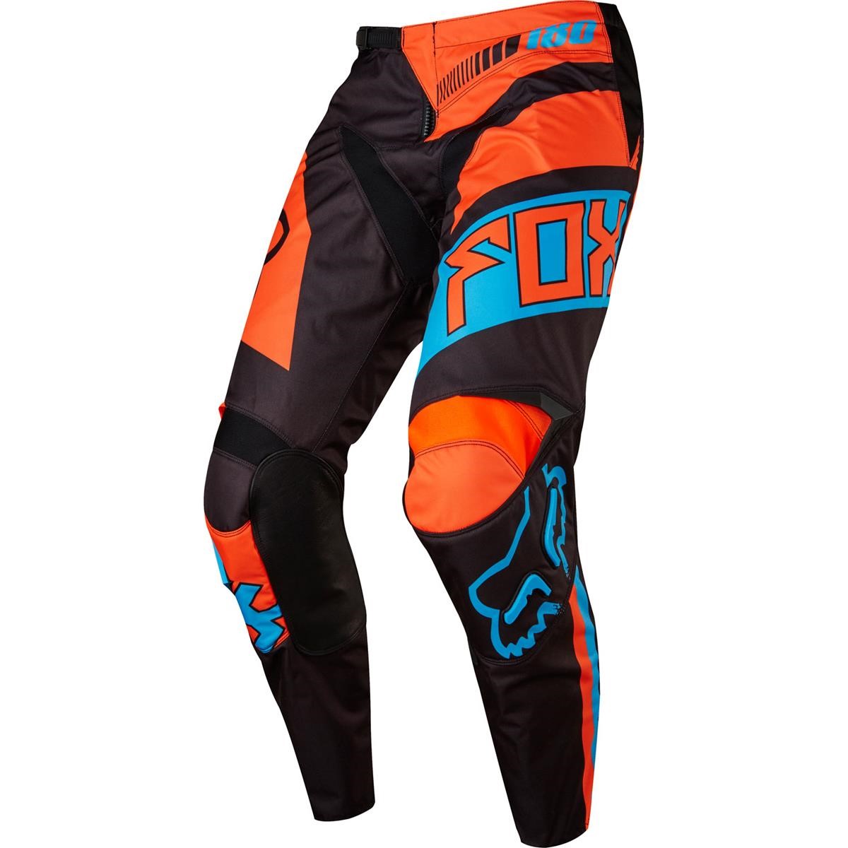 Fox MX Pants 180 Falcon Black/Orange