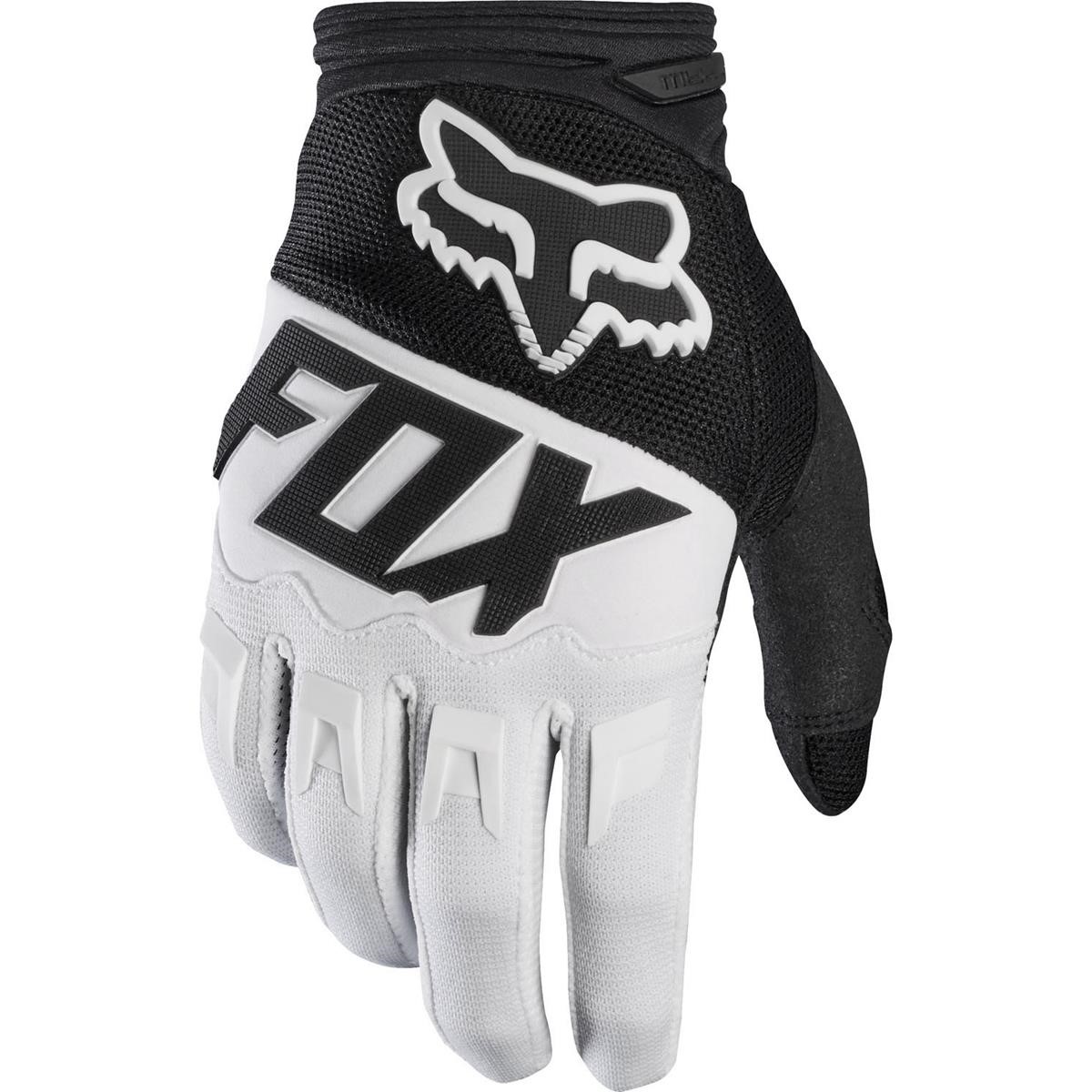 Fox Handschuhe Dirtpaw Race Schwarz/Weiß