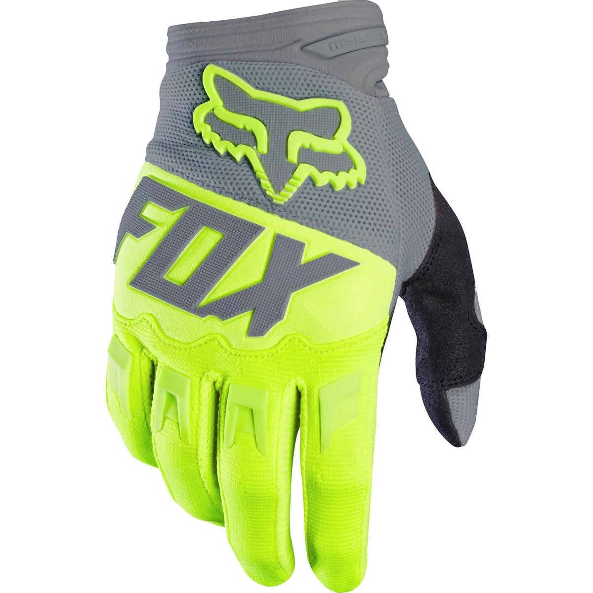 Fox Gloves Dirtpaw Race Yellow