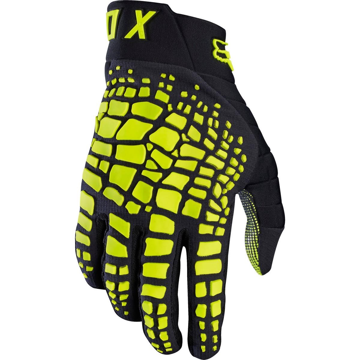 Fox Gloves 360 Grav Black/Yellow