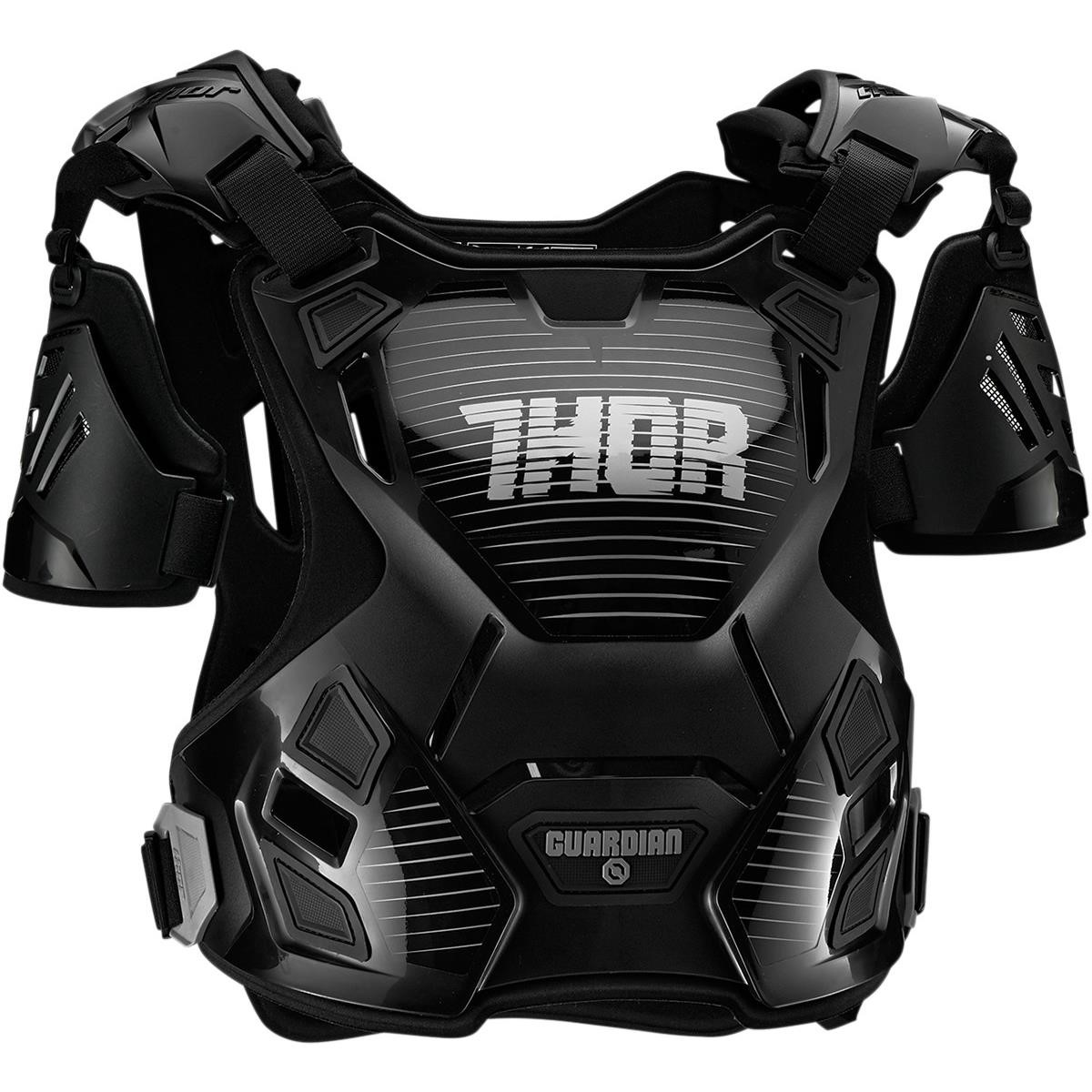 Thor Girls Chest Protector Guardian Black/Silver