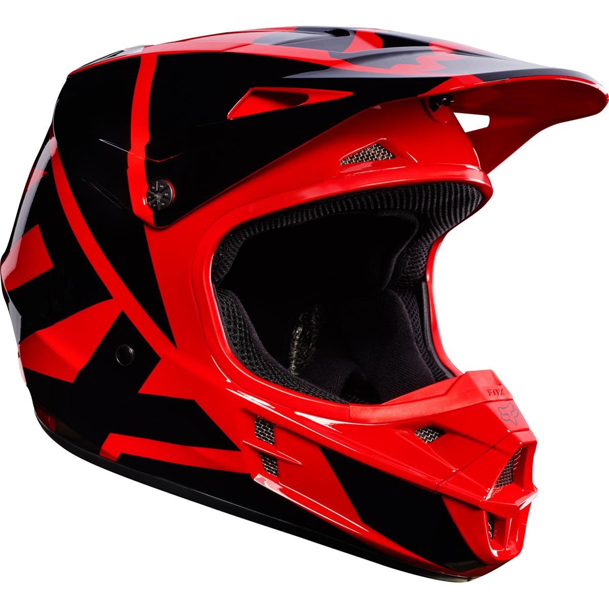 Fox Helm V1 Race Rot
