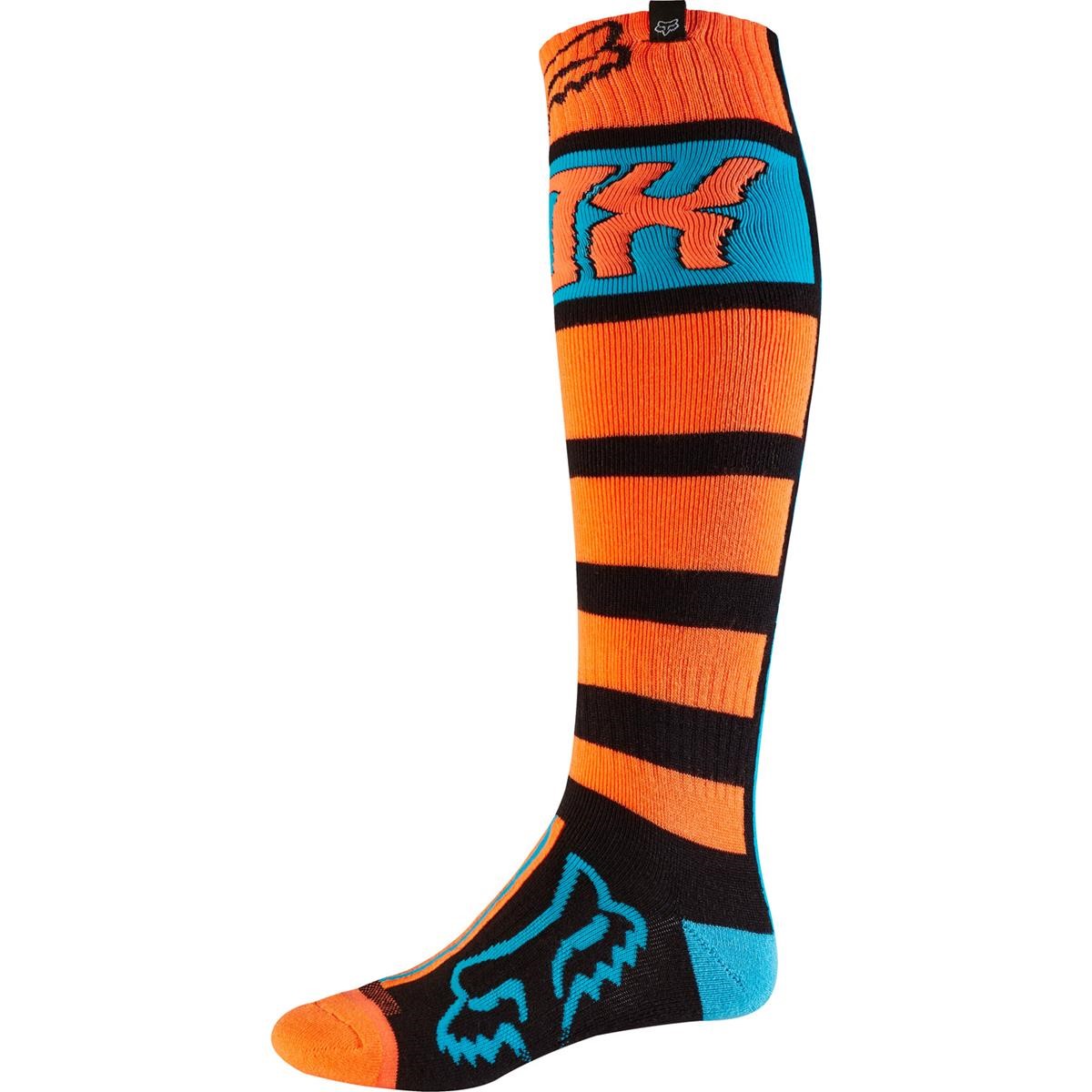 Fox Socks FRI Falcon Thick Black/Orange, Thick