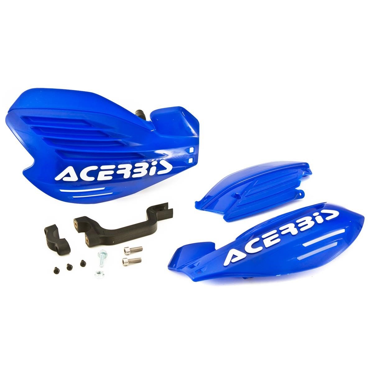 Acerbis X-Force Hand Guards Handlebar Motorcycle Dirt Bike Blue