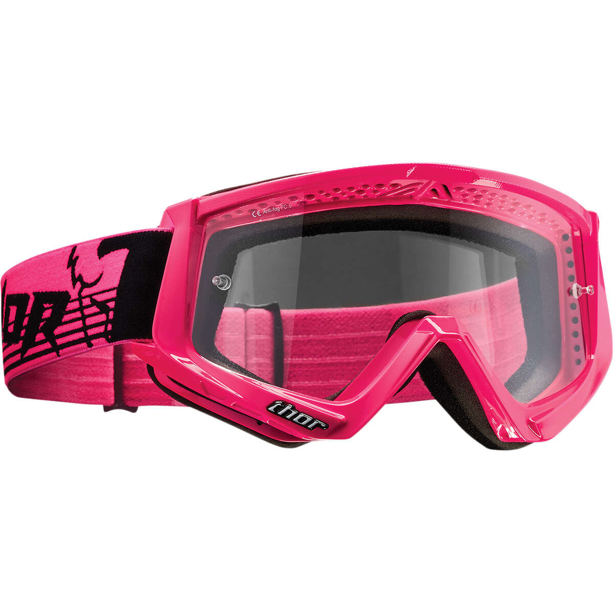 Thor MX Goggle Conquer Flo Pink Anti-Fog