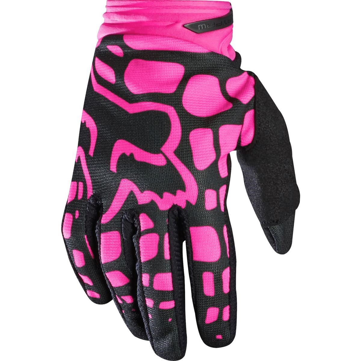 Fox Girls Handschuhe Dirtpaw Schwarz/Pink
