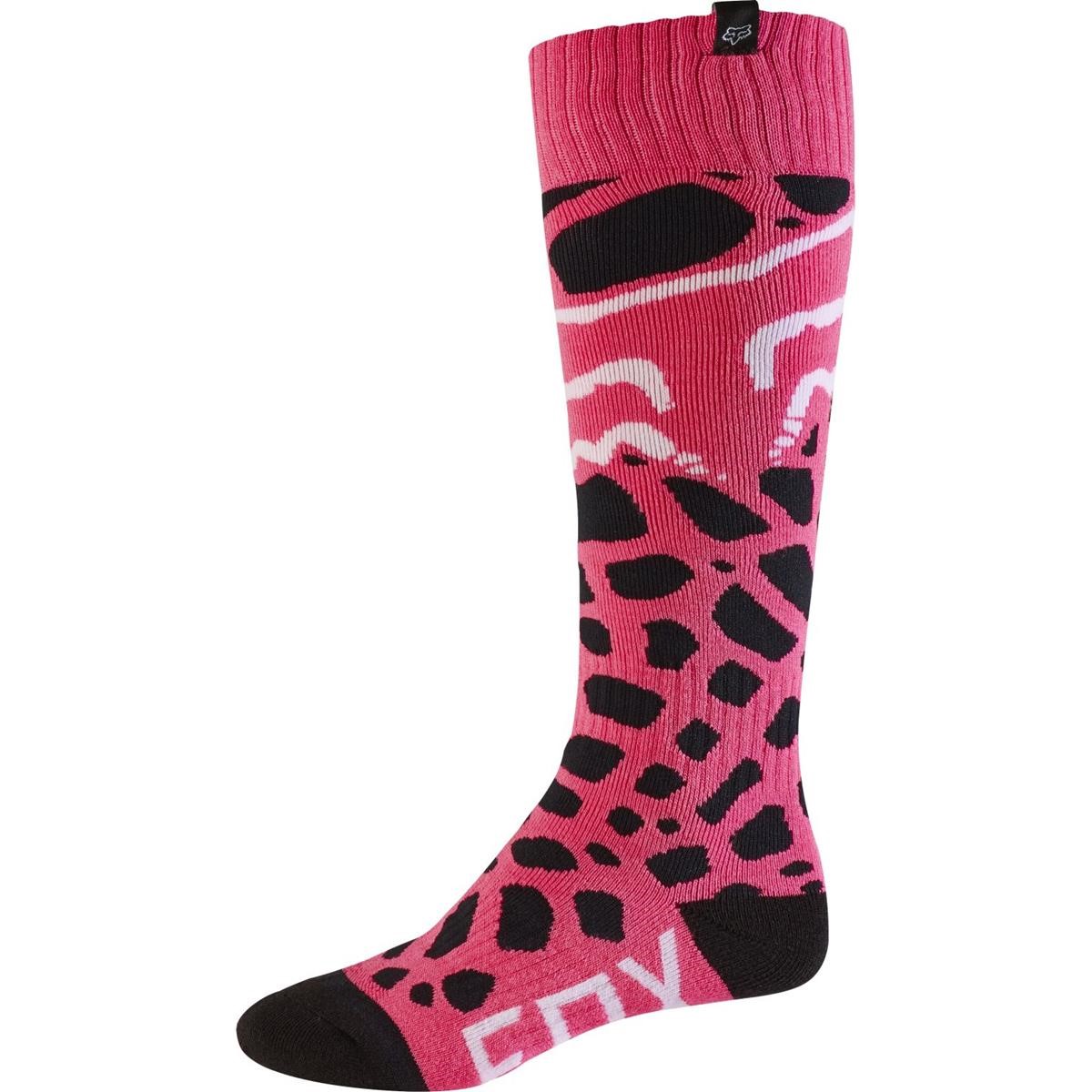 Fox Girls Socks MX Black/Pink