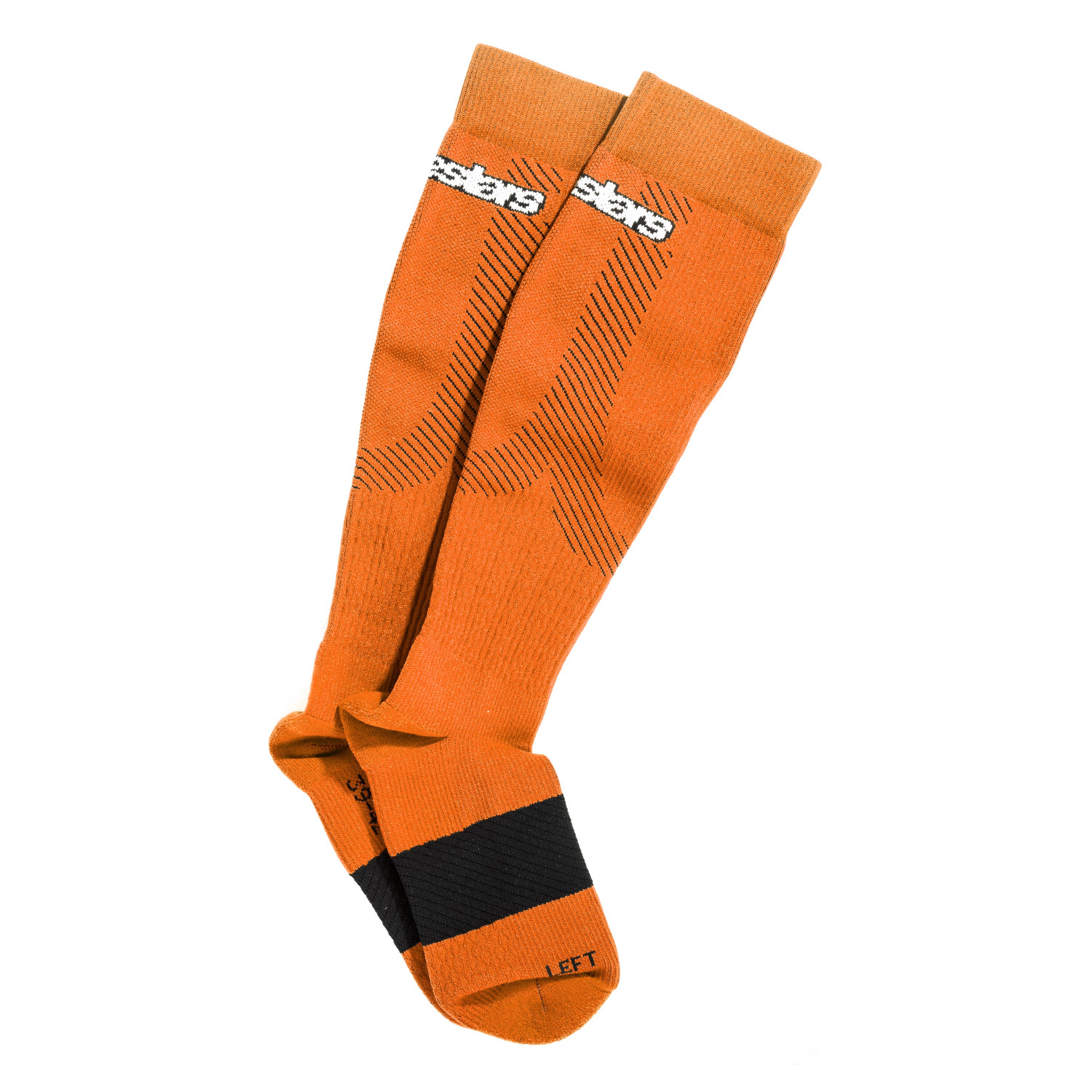 Alpinestars Socken Compression Orange/Schwarz