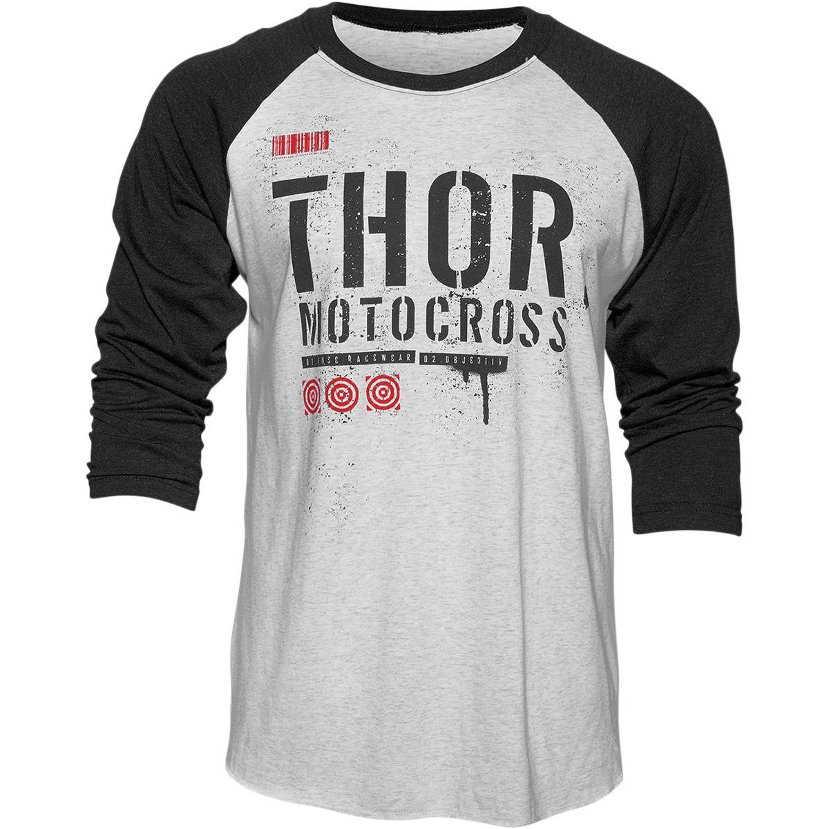 Thor 3/4 Arm Shirt Objectiv Weiß