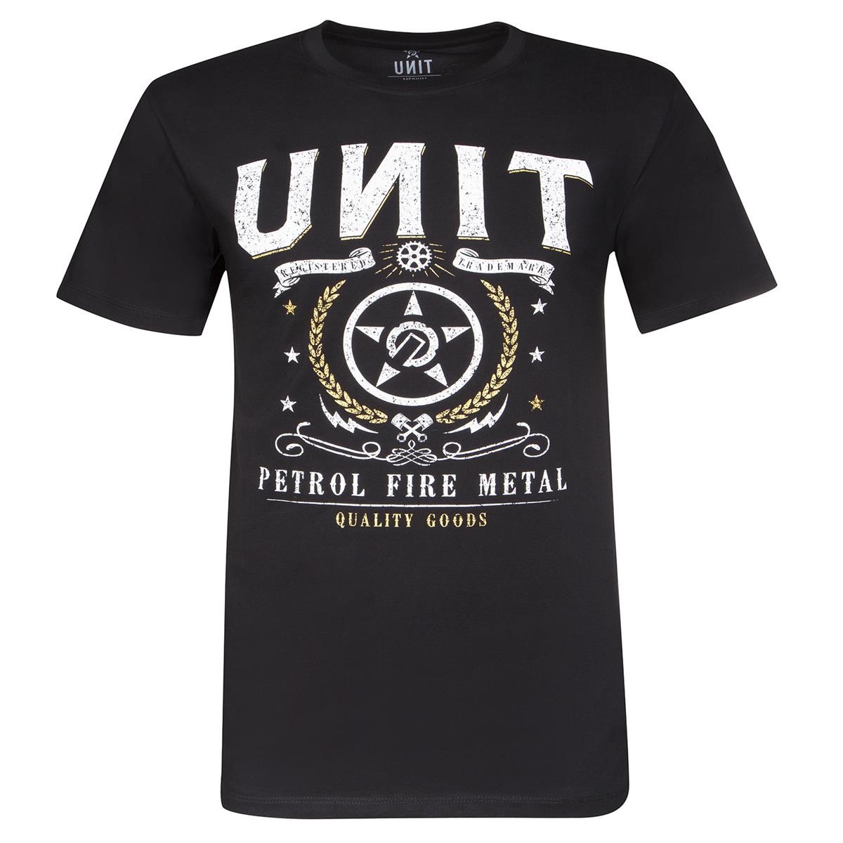 Unit T-Shirt Pristine Schwarz