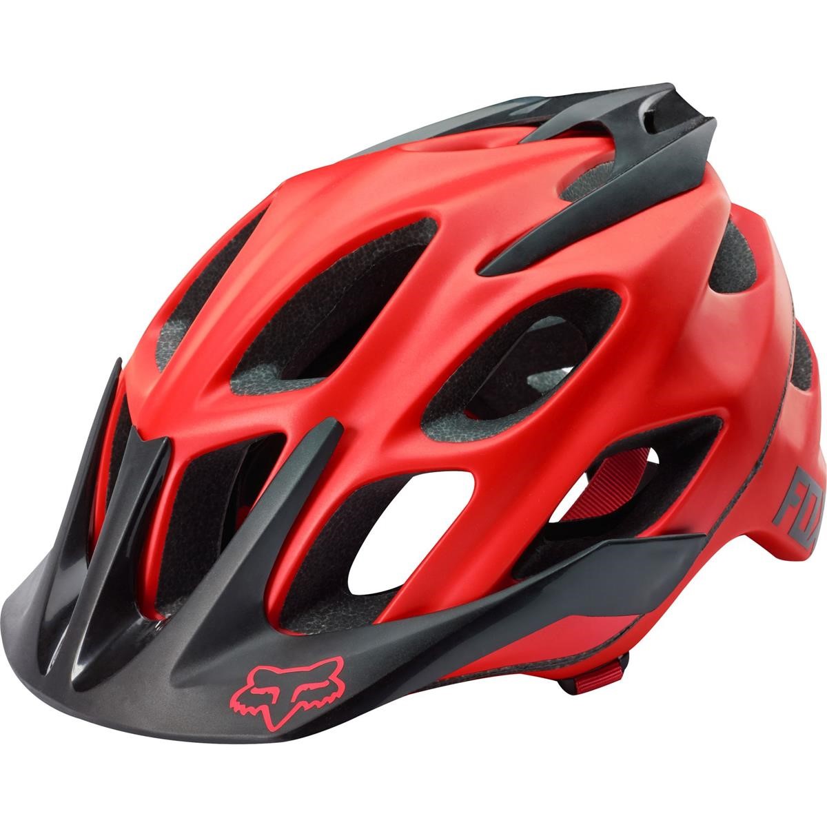 Fox Trail MTB Helmet Flux Matte Red