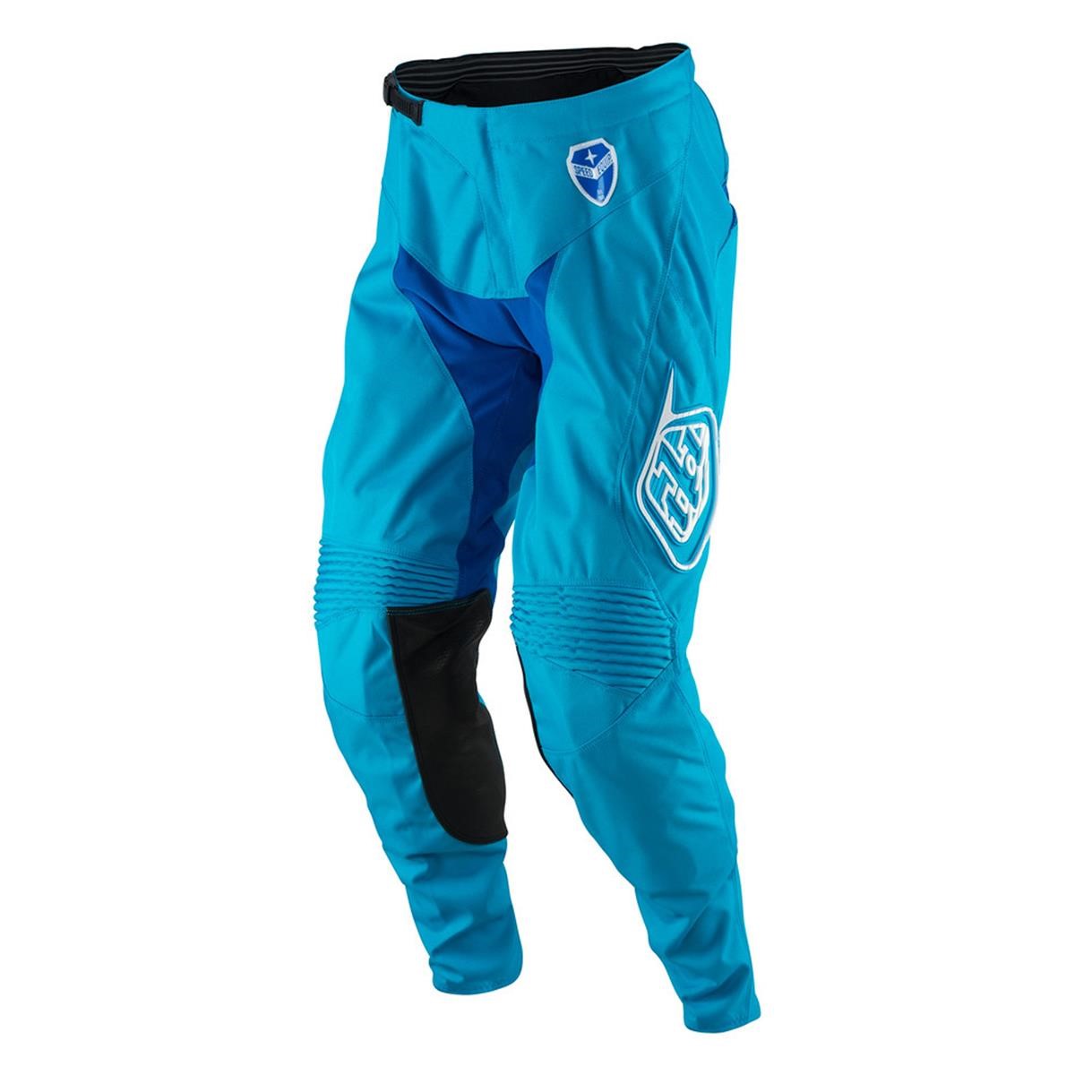 Troy Lee Designs MX Pants SE Starburst - Cyan/Blue