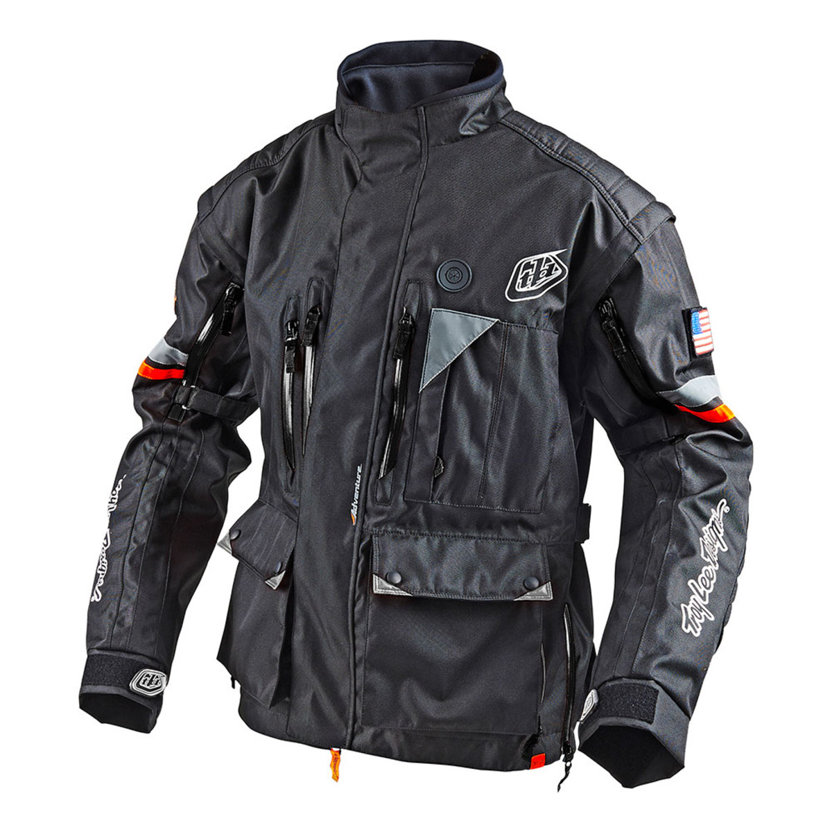 Troy Lee Designs MX Jacket Adventure Hydro Black