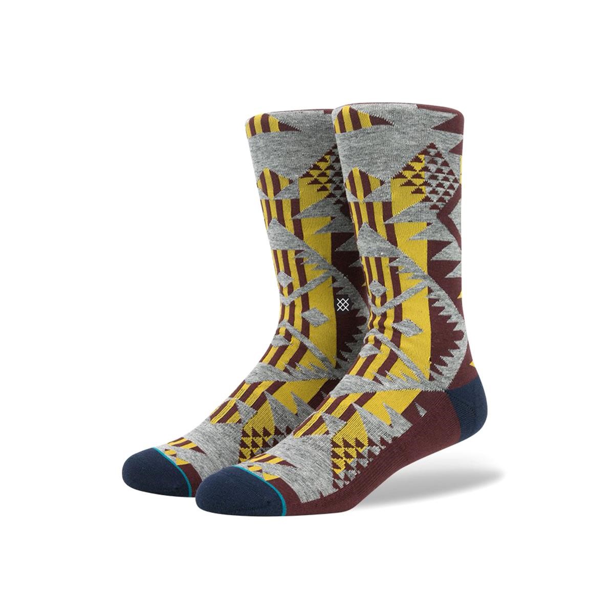 Stance Chaussettes Sidestep Lowlands Burgundy