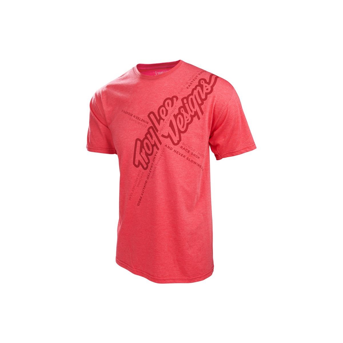 Troy Lee Designs T-Shirt Vert Rot meliert