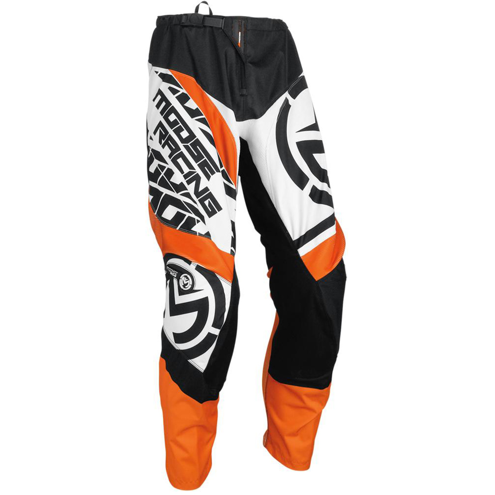 Moose Racing MX Pants Qualifier Orange/Black/White
