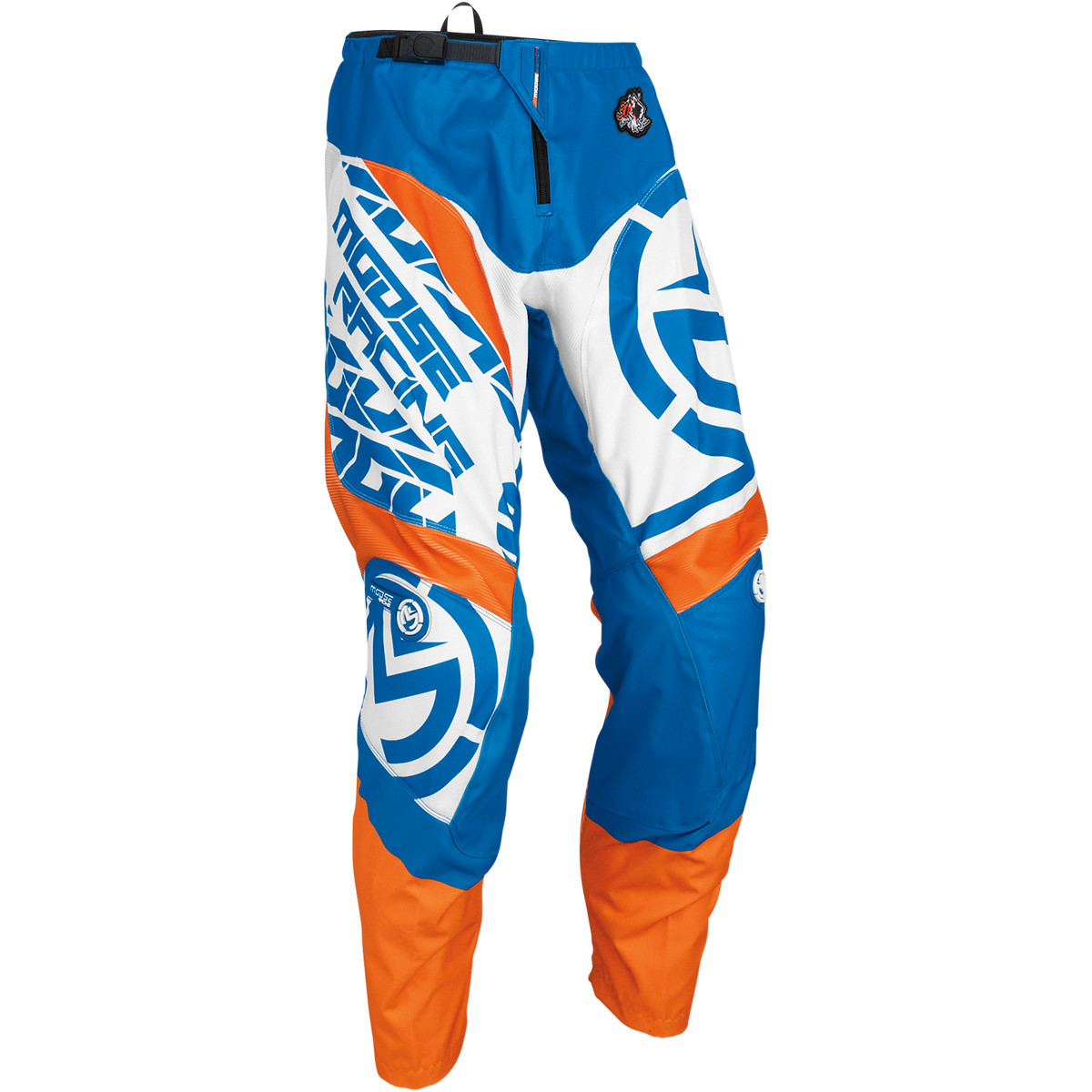 Moose Racing Pantalon MX Qualifier Bleu/Orange/Blanc